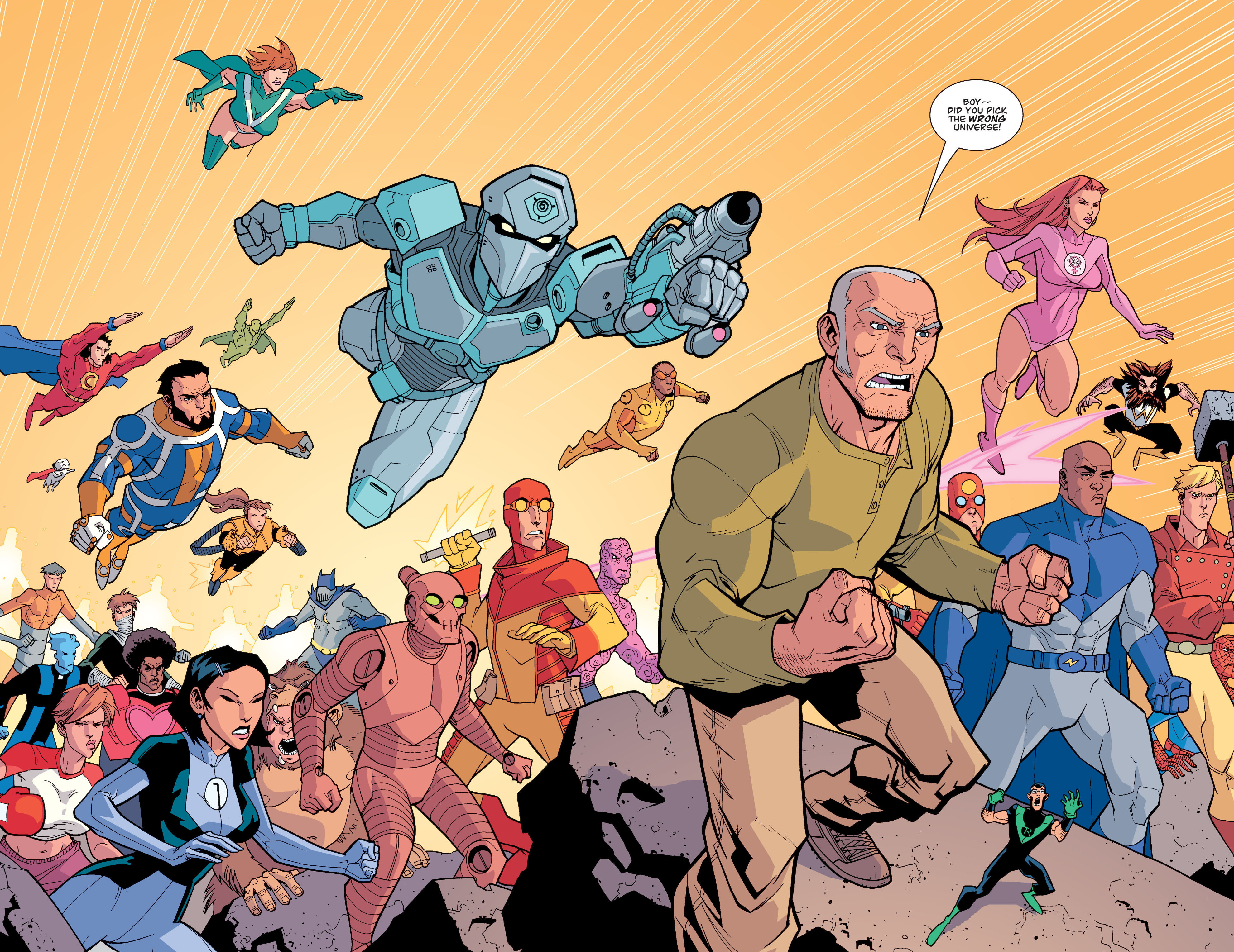 Read online Invincible comic -  Issue # _TPB 6 - A Different World - 57