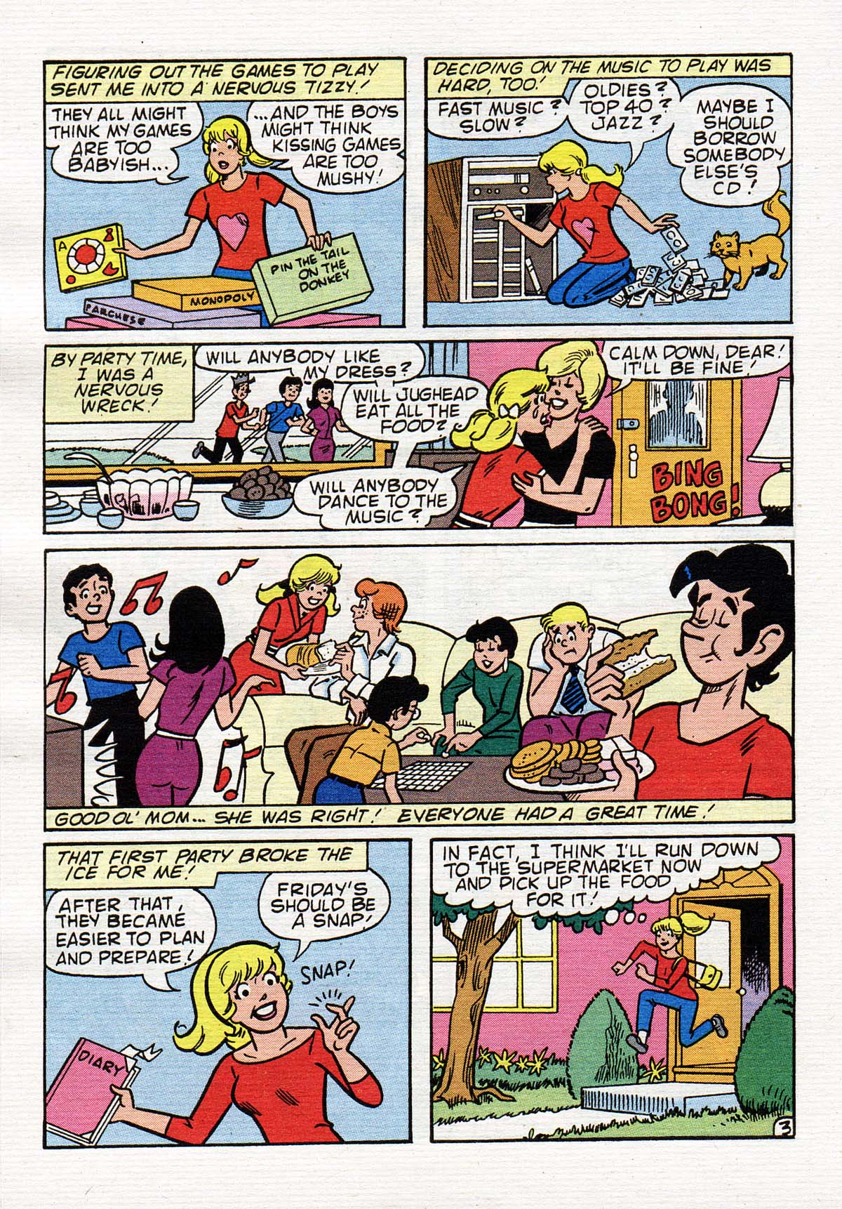 Read online Betty and Veronica Digest Magazine comic -  Issue #124 - 109