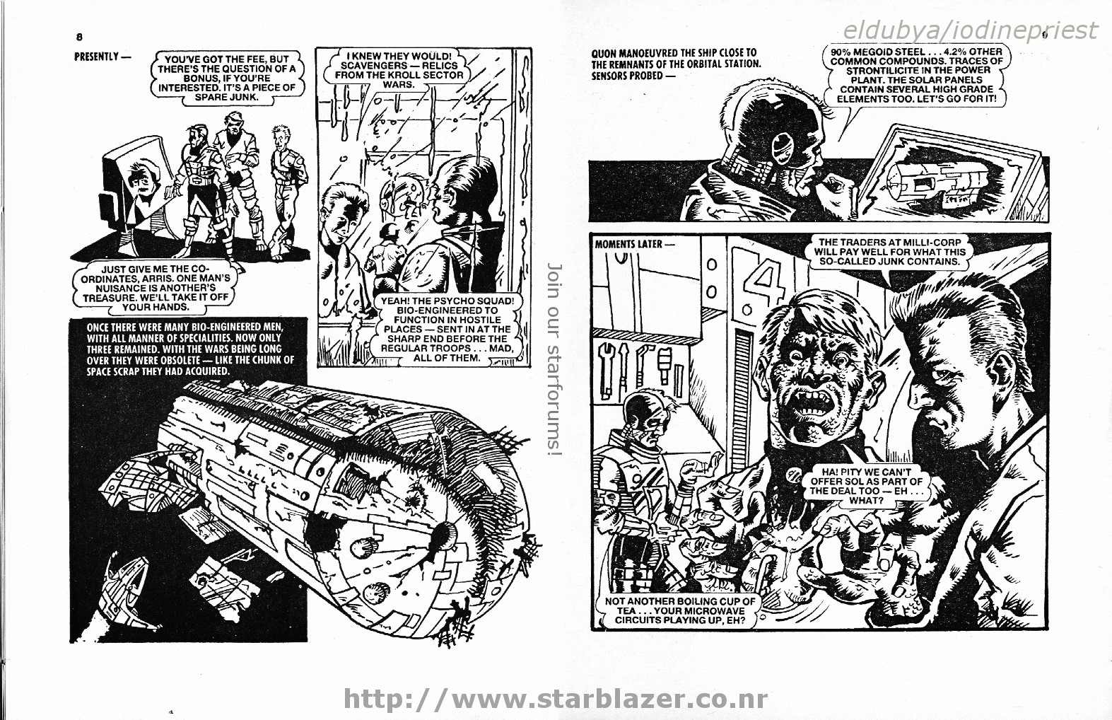 Read online Starblazer comic -  Issue #242 - 6