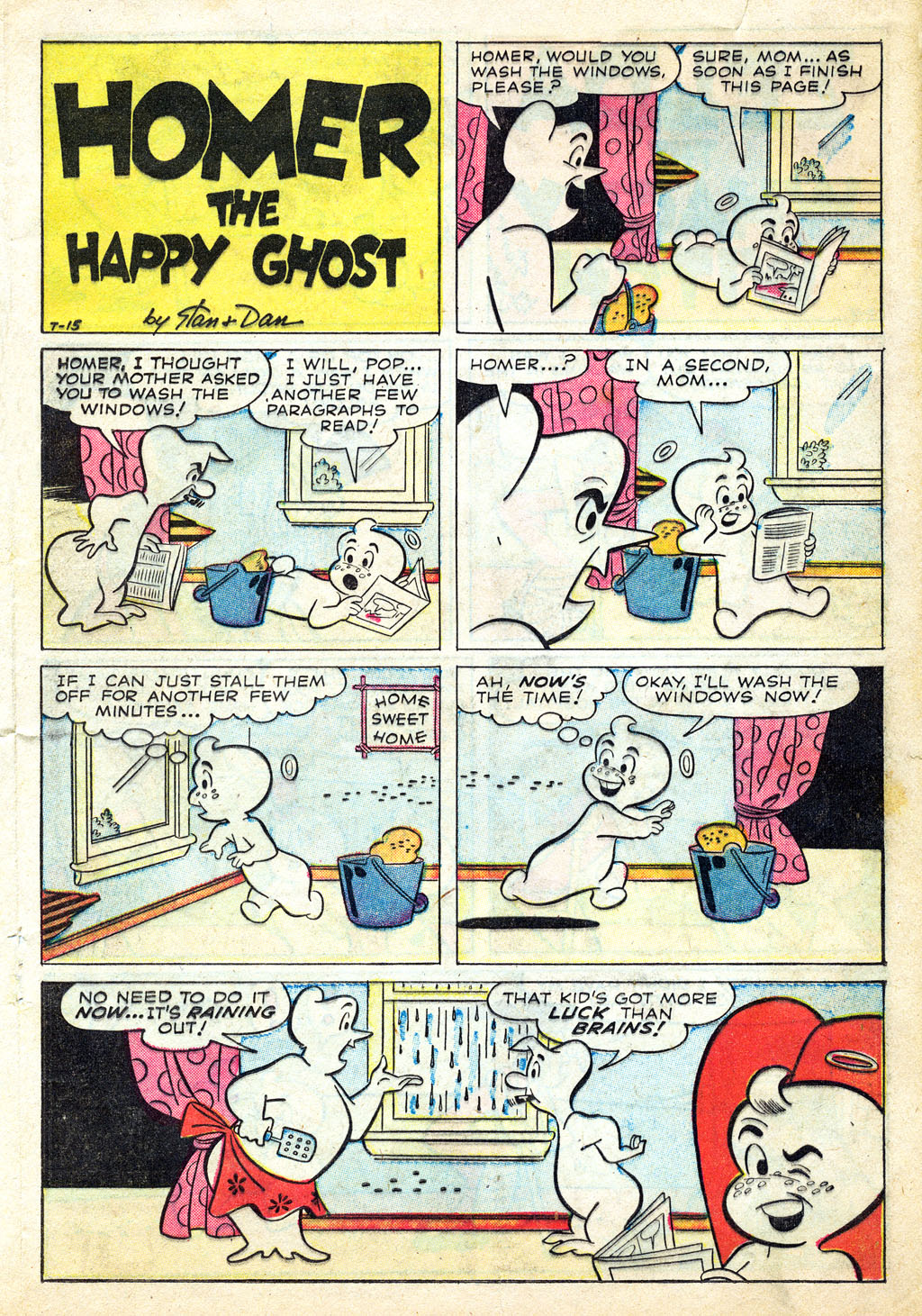 Read online Homer, the Happy Ghost comic -  Issue #22 - 17
