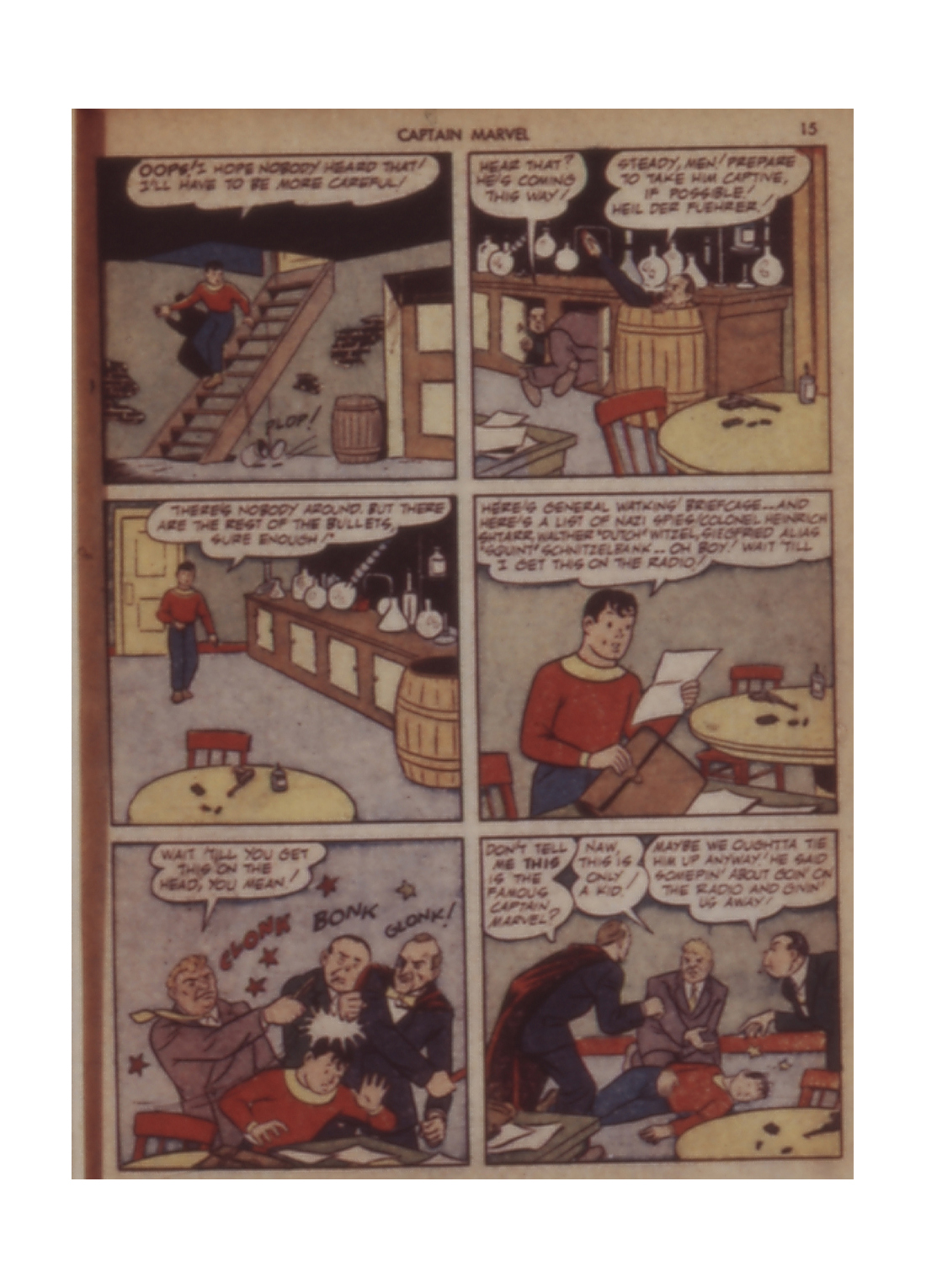 Read online Captain Marvel Adventures comic -  Issue #11 - 15