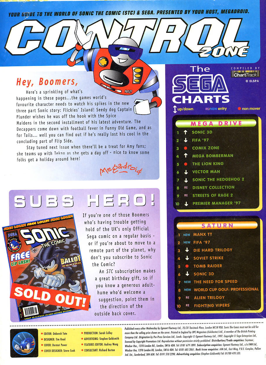 Read online Sonic the Comic comic -  Issue #104 - 2