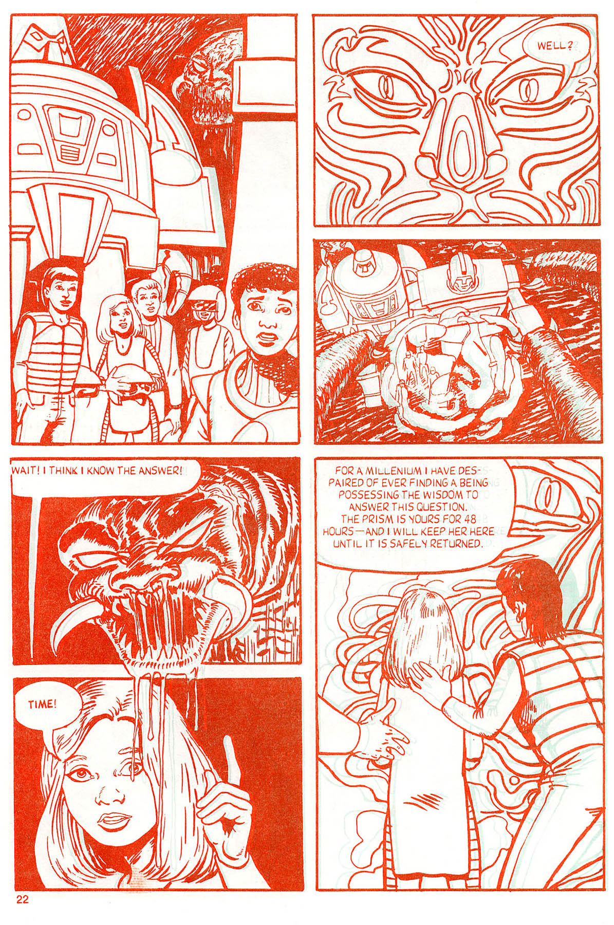 Read online The Transformers in 3-D comic -  Issue #2 - 24