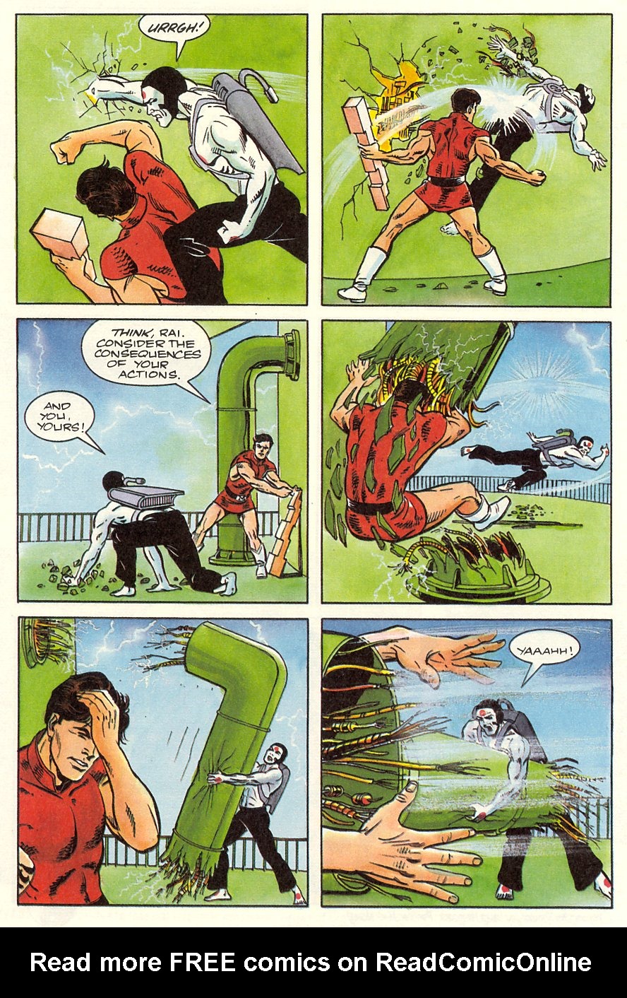 Read online Magnus Robot Fighter (1991) comic -  Issue #7 - 14