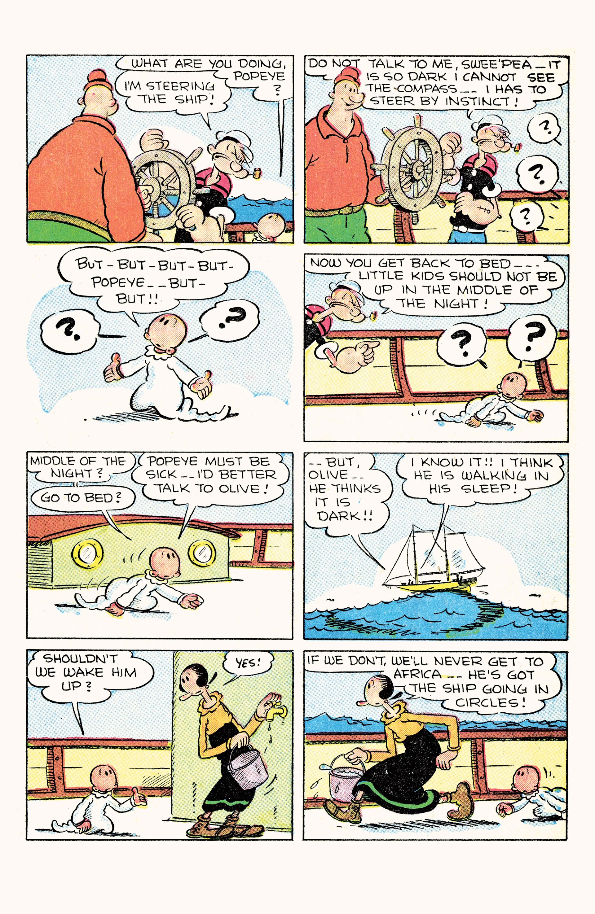 Read online Classic Popeye comic -  Issue #16 - 17