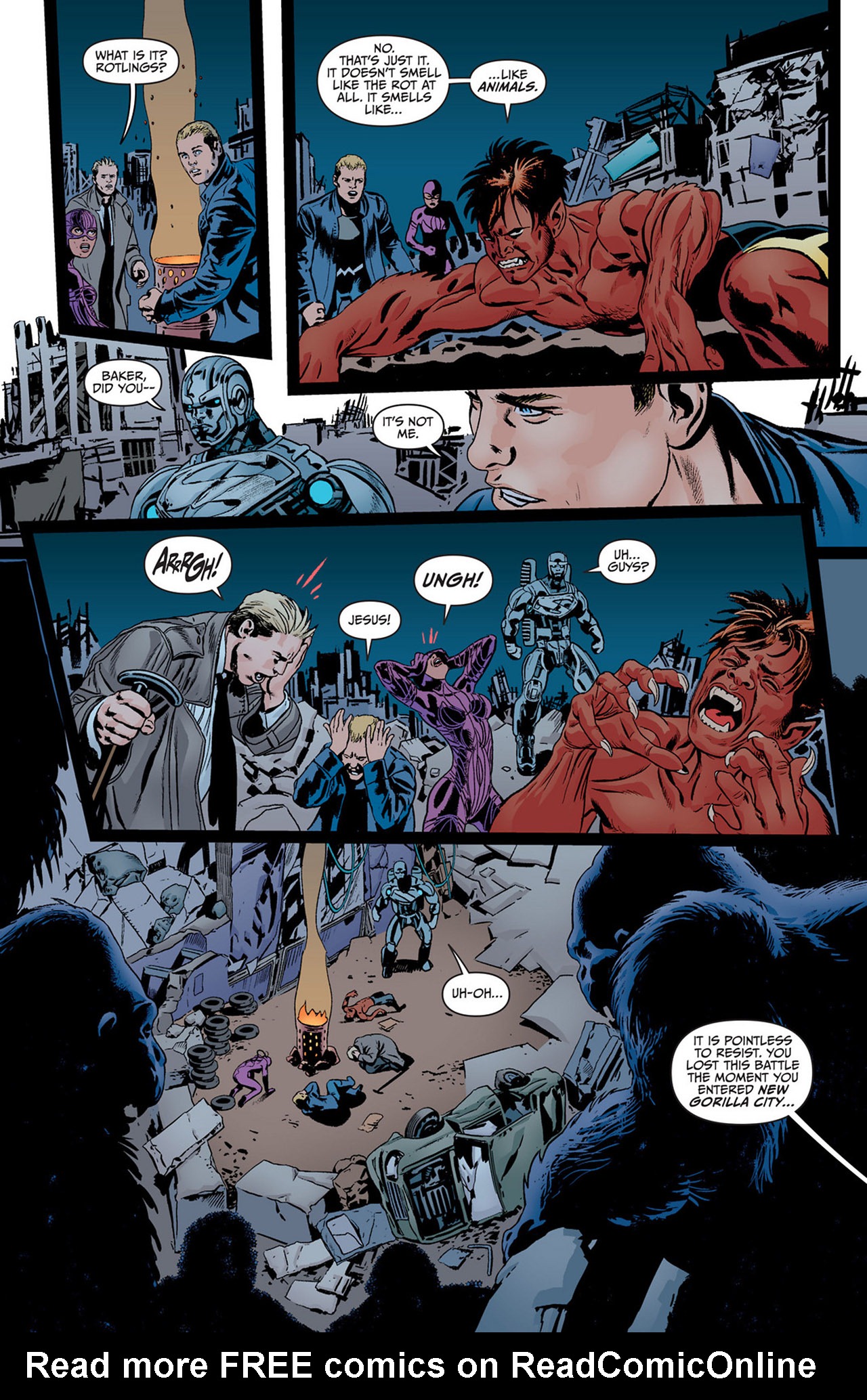 Read online Animal Man (2011) comic -  Issue #14 - 19