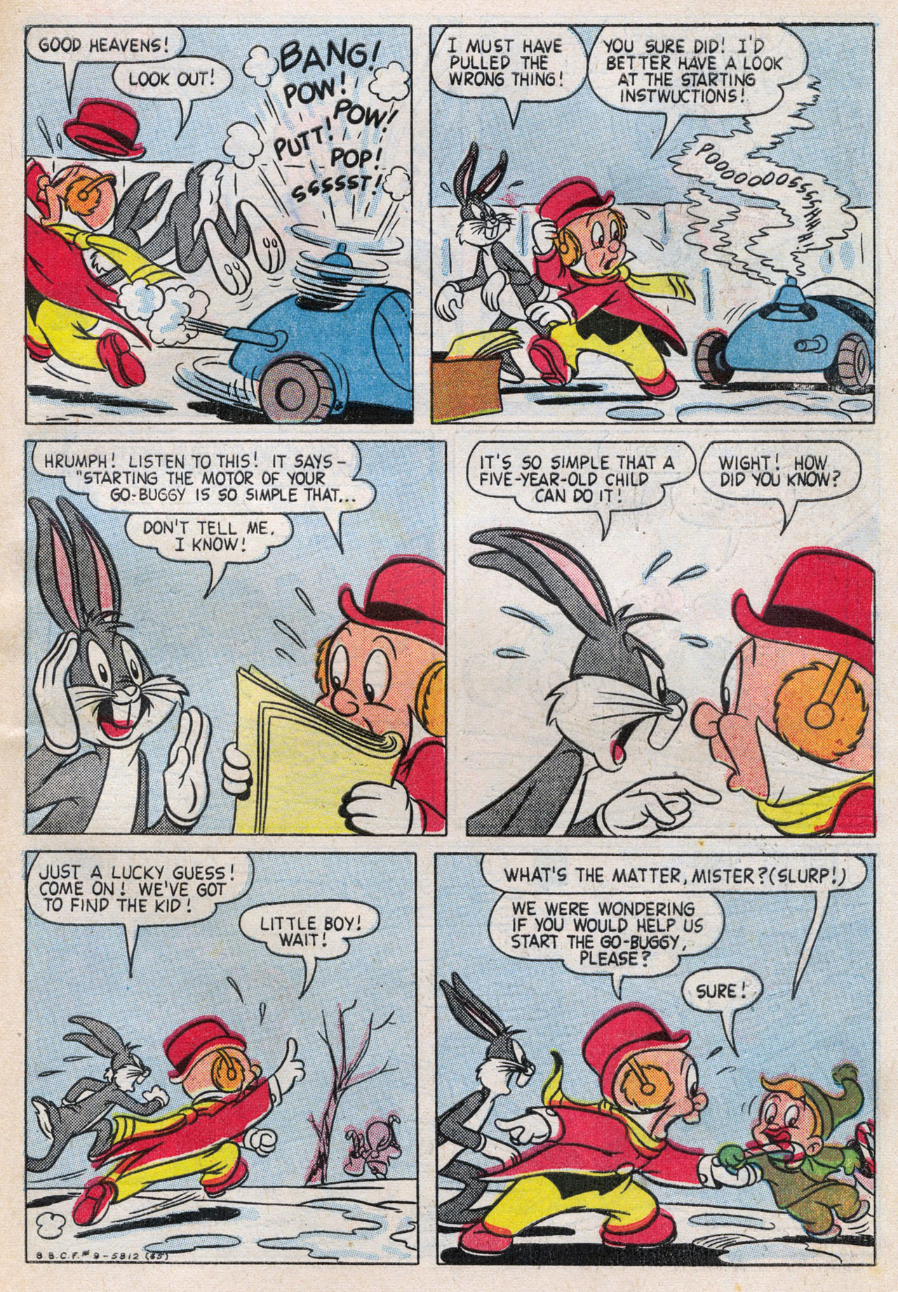 Read online Bugs Bunny's Christmas Funnies comic -  Issue # TPB 9 - 67