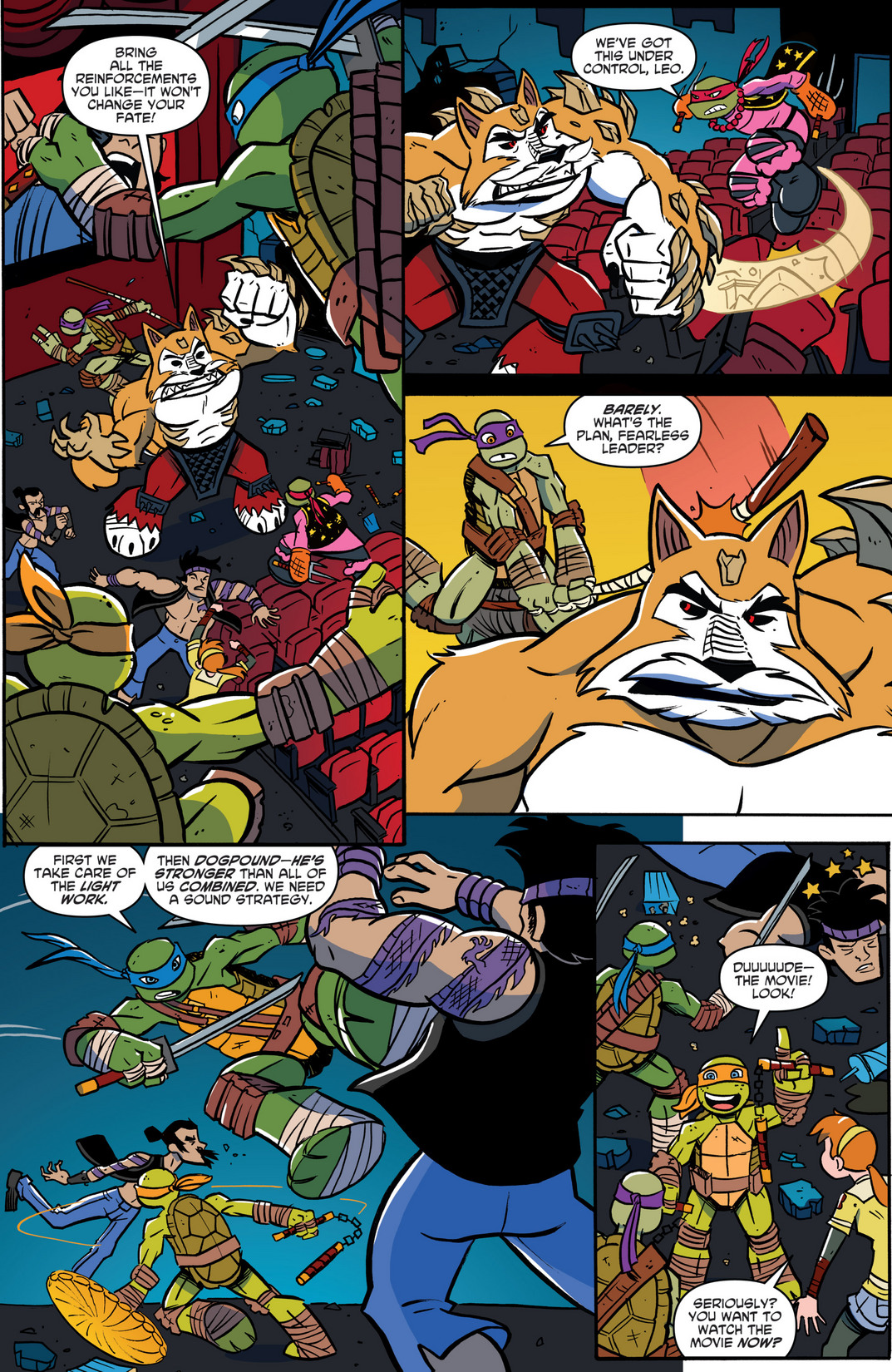 Read online Teenage Mutant Ninja Turtles New Animated Adventures comic -  Issue #7 - 20