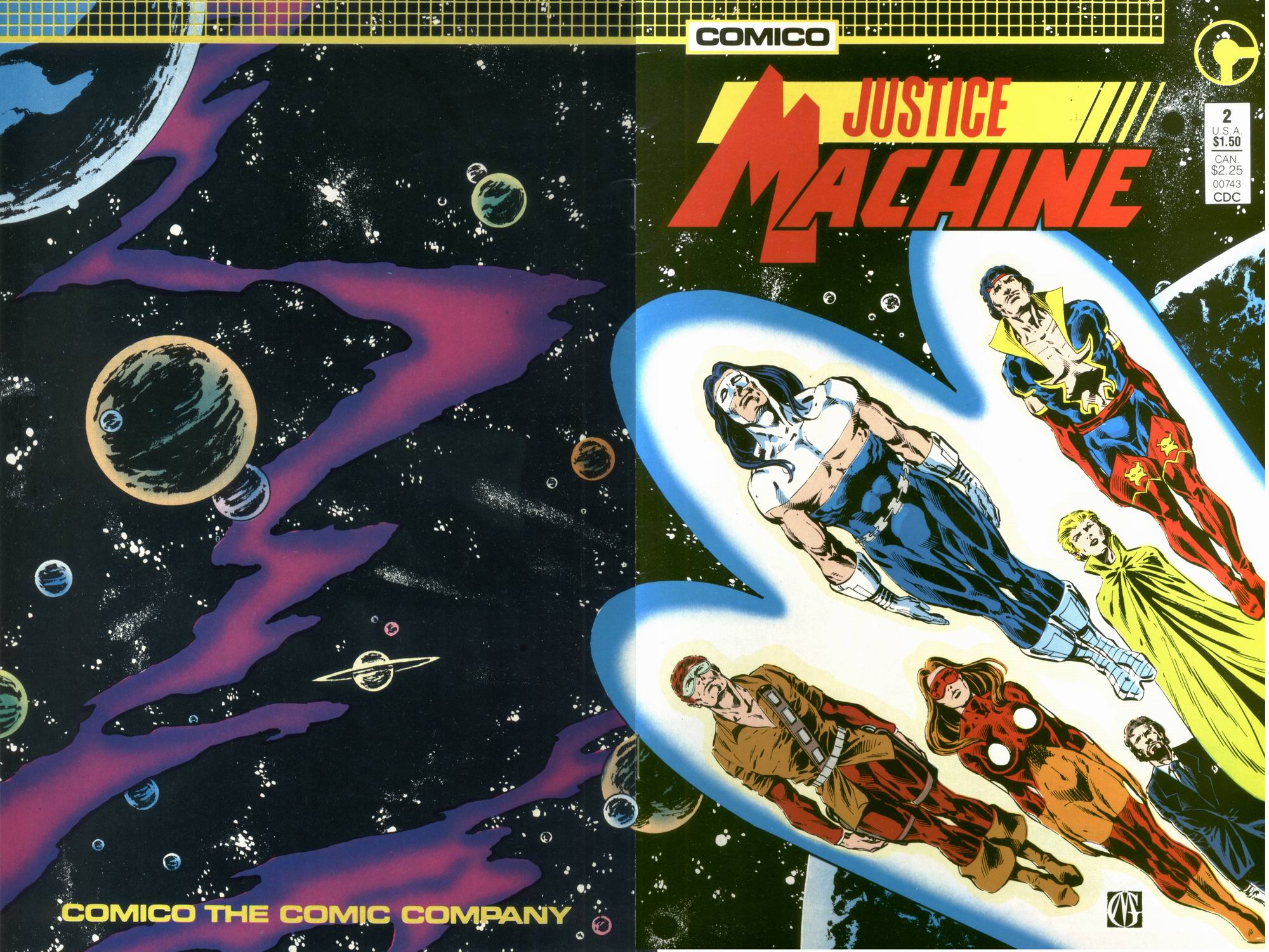 Read online Justice Machine comic -  Issue #2 - 1