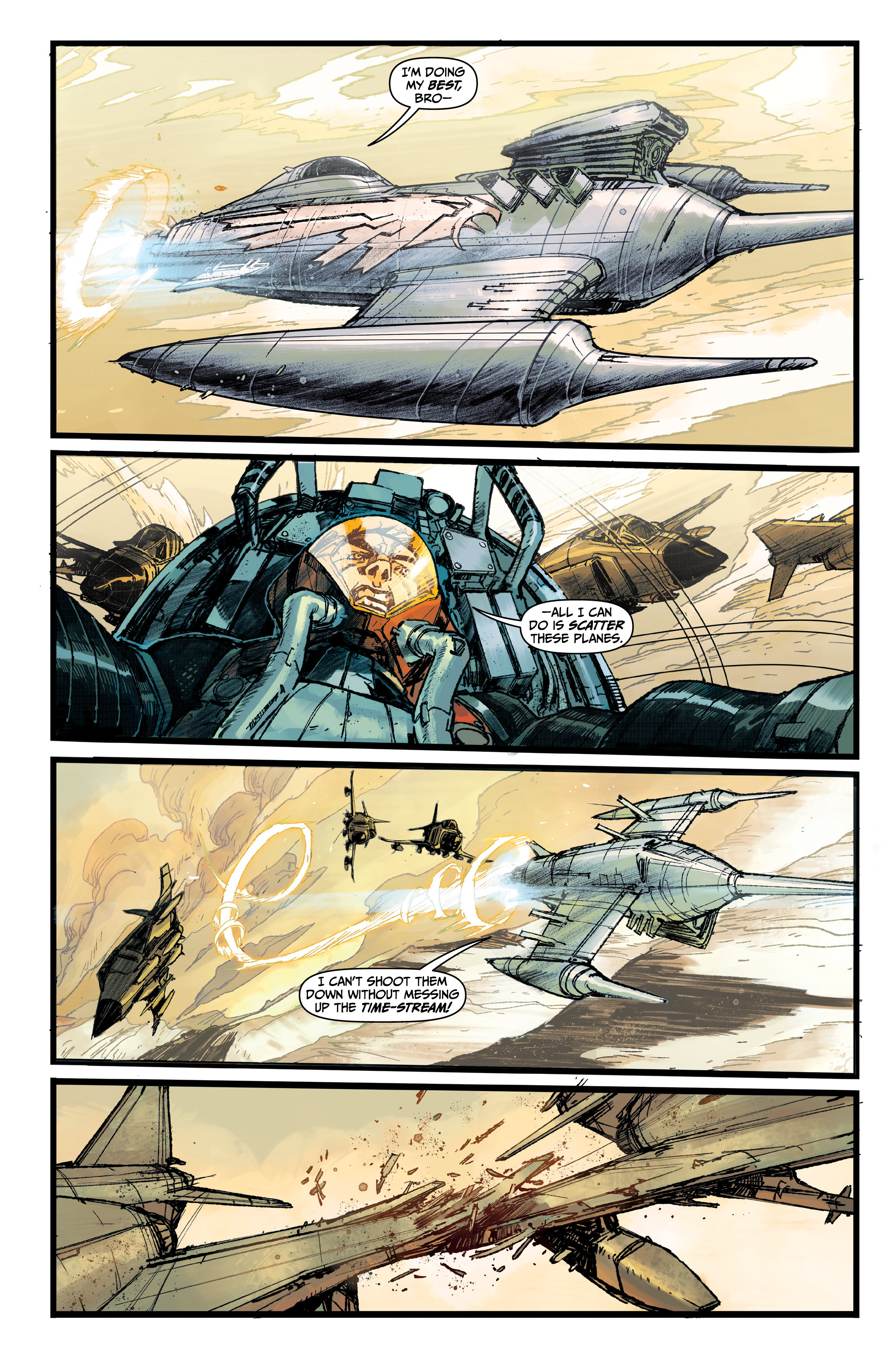 Read online Chrononauts: Futureshock comic -  Issue #3 - 9