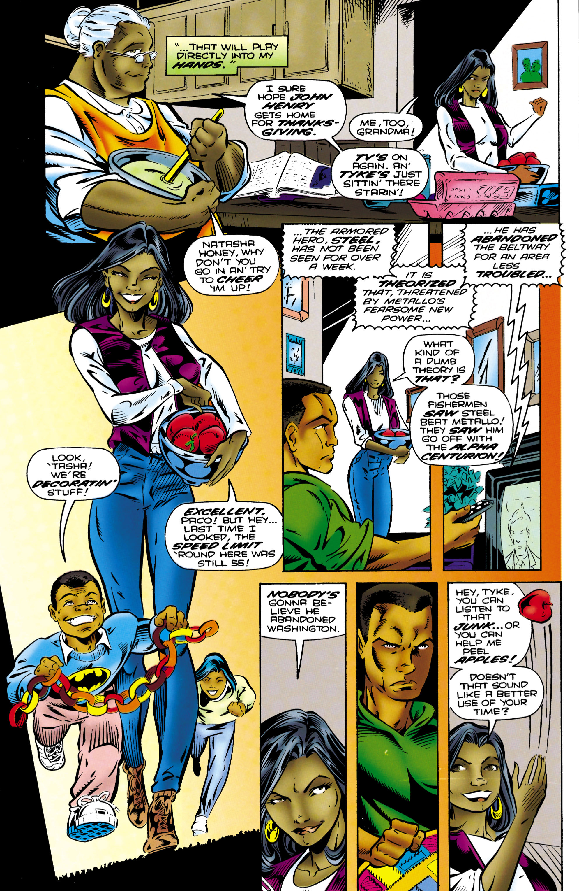 Read online Steel (1994) comic -  Issue #23 - 4