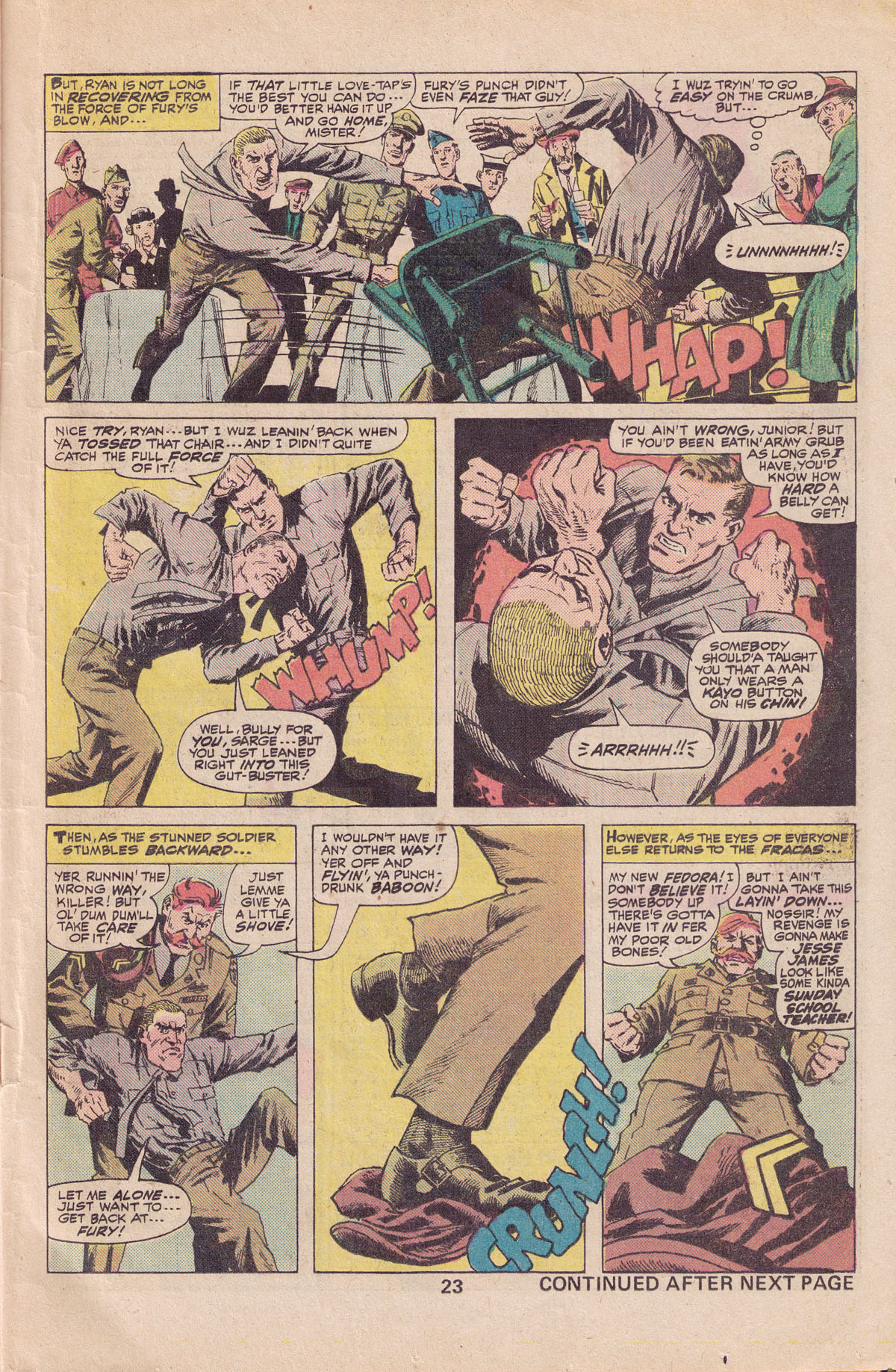 Read online Sgt. Fury comic -  Issue #140 - 25