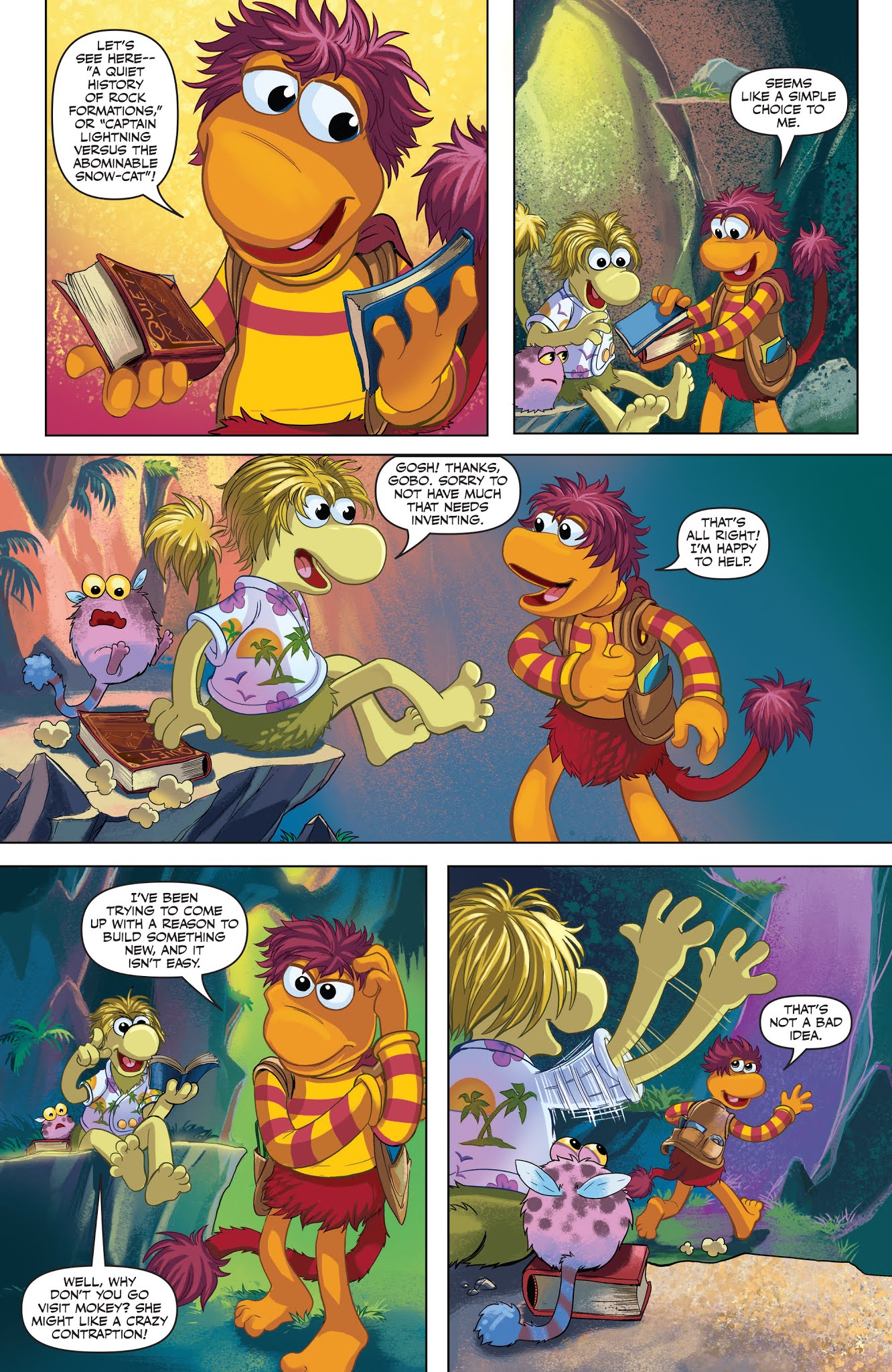 Read online Jim Henson's Fraggle Rock: Journey to the Everspring comic -  Issue #1 - 8