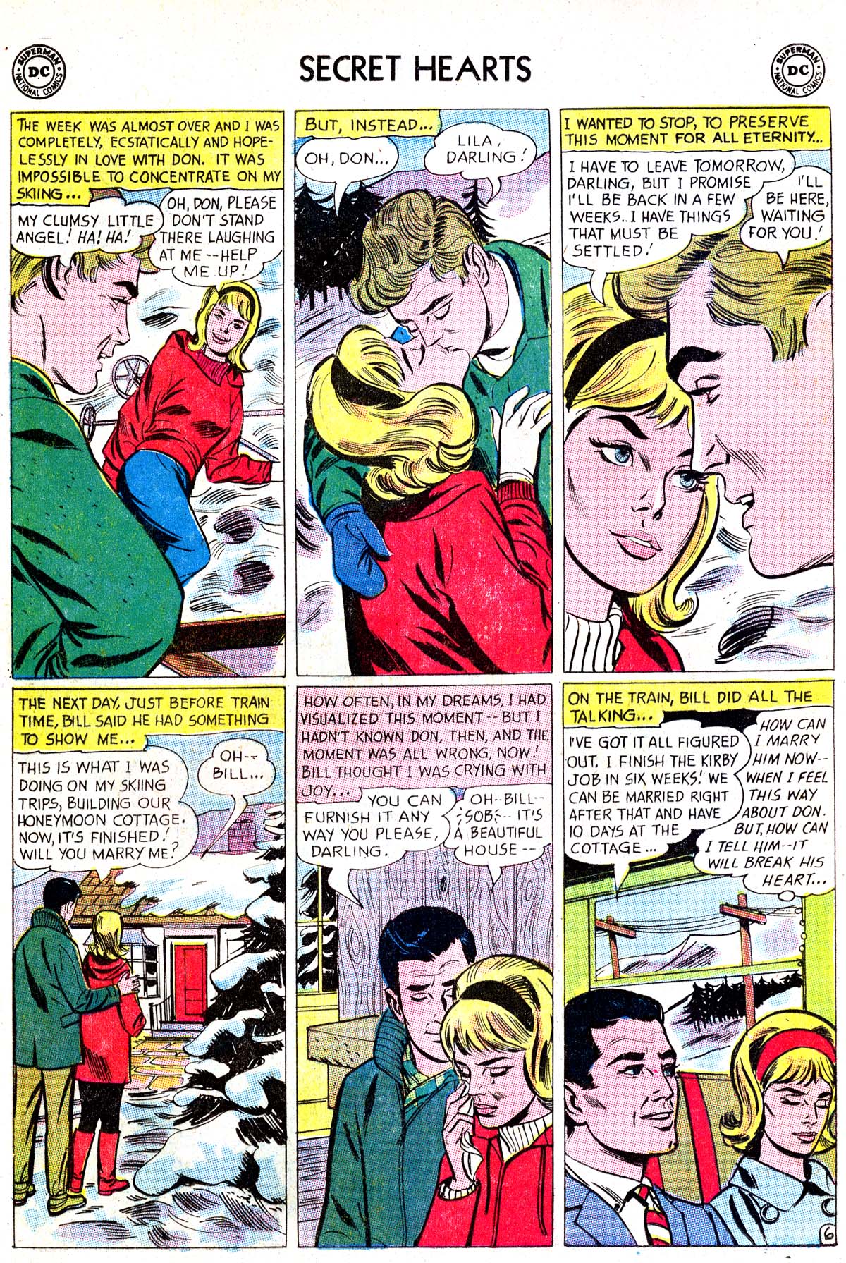 Read online Secret Hearts comic -  Issue #87 - 8