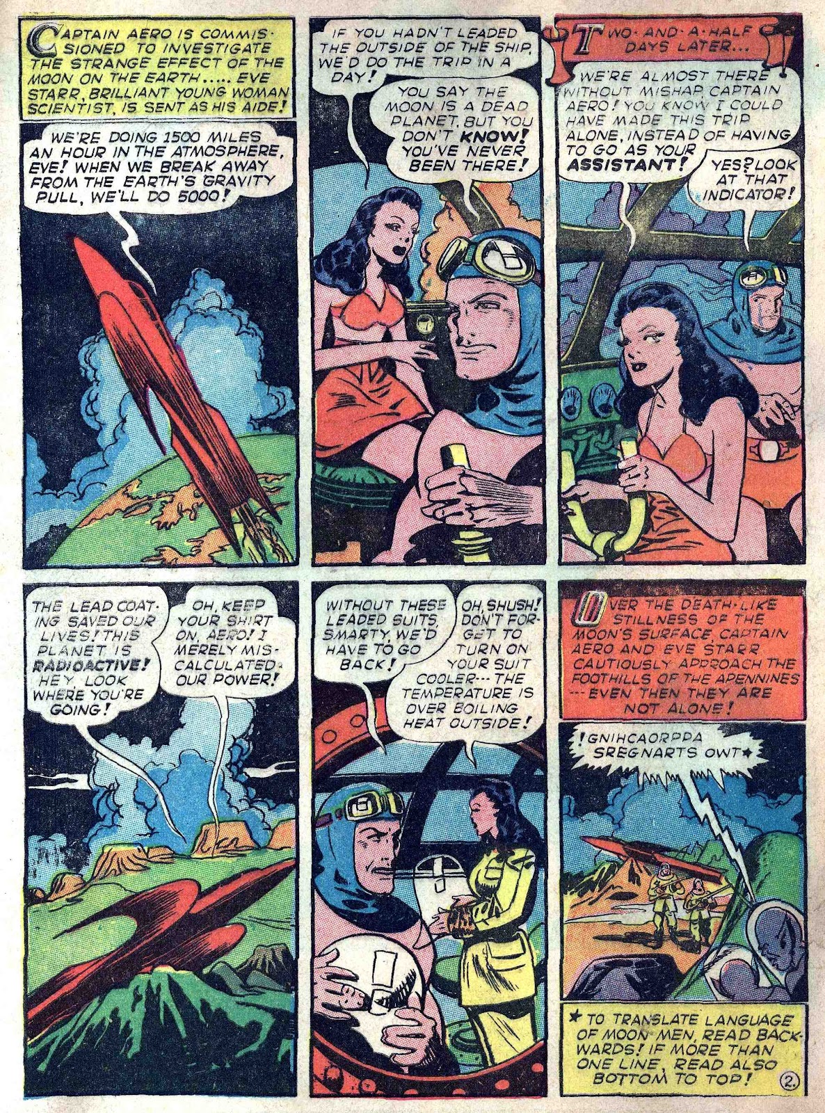 Captain Aero Comics issue 26 - Page 4