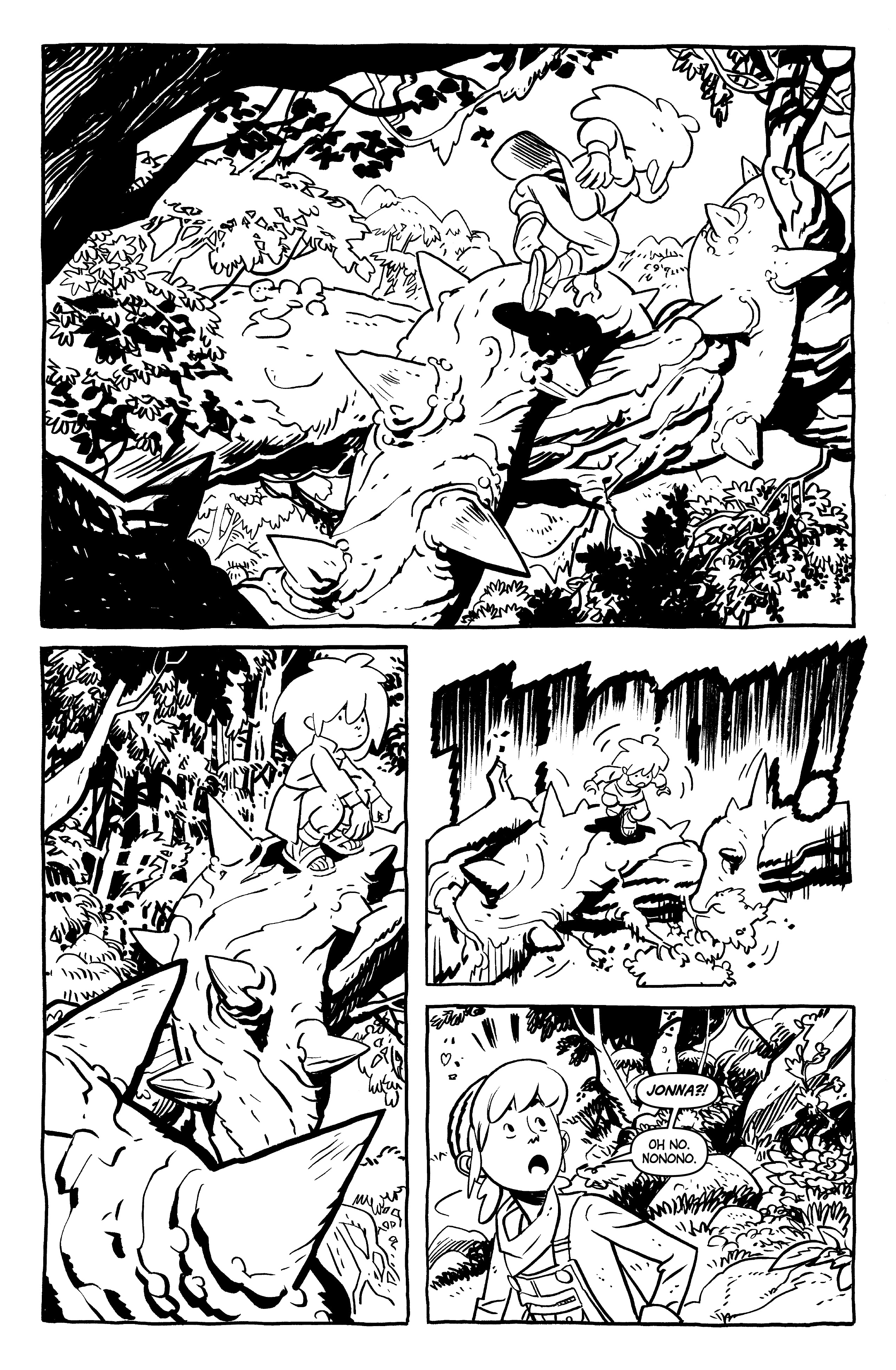 Read online Jonna and the Unpossible Monsters comic -  Issue # _Drawing Board Edition - 6