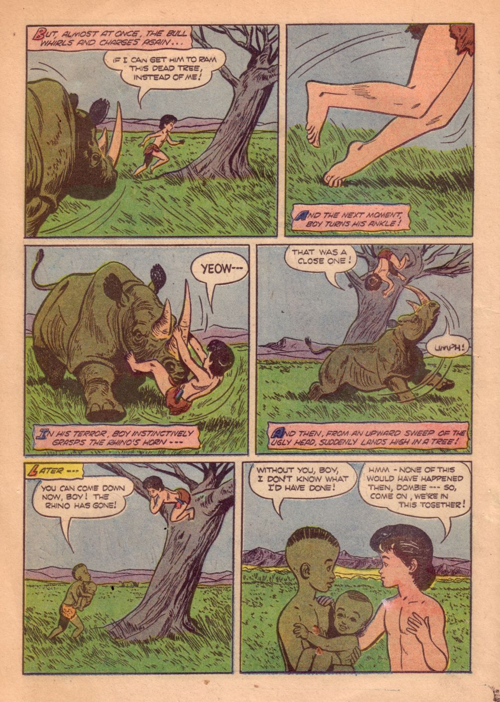 Read online Tarzan (1948) comic -  Issue #55 - 26