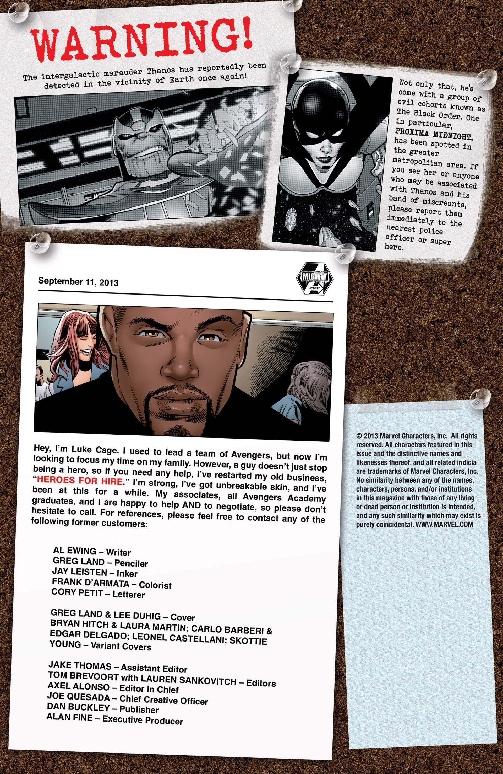 Read online Mighty Avengers comic -  Issue #1 - 2