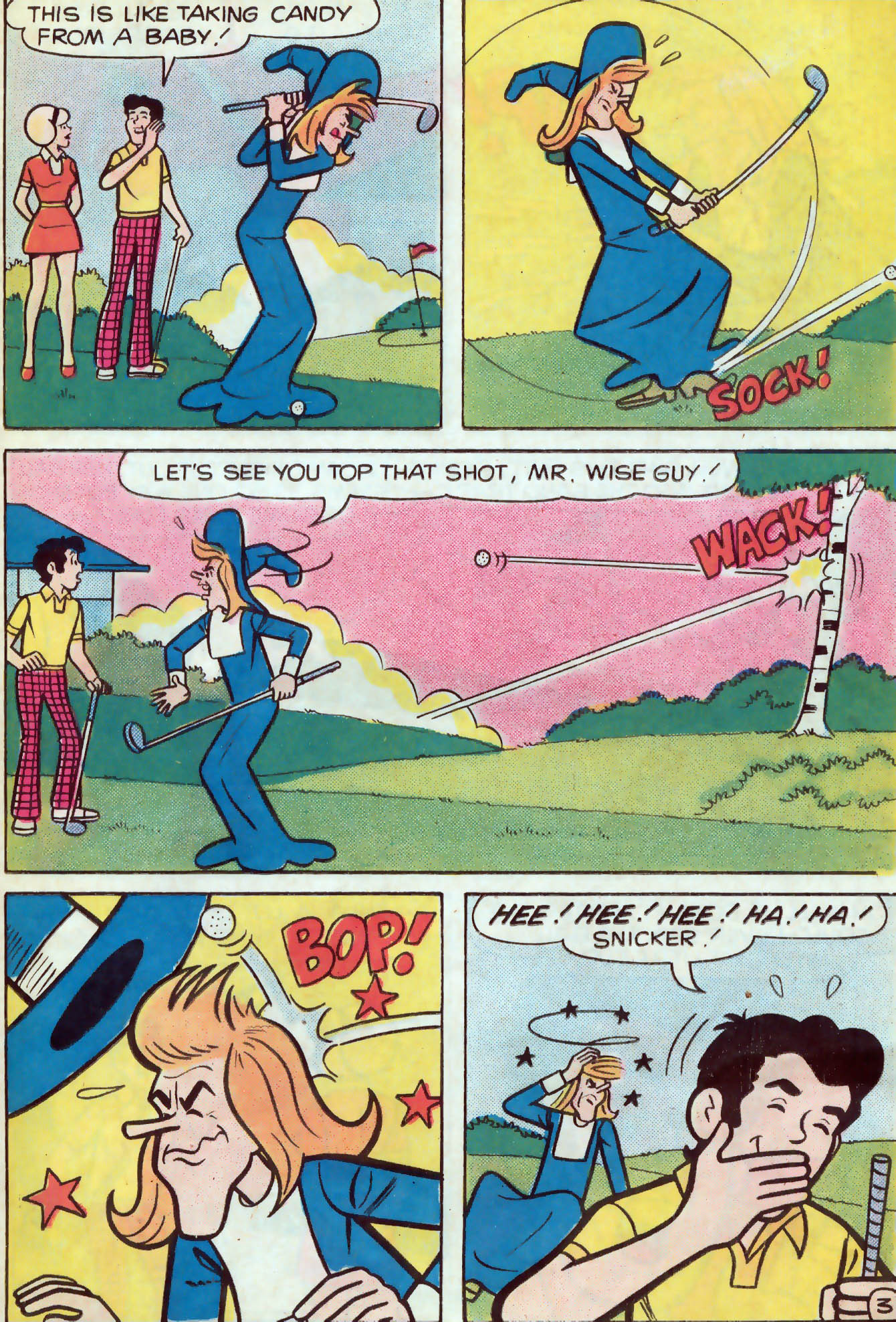 Read online Archie's TV Laugh-Out comic -  Issue #42 - 22