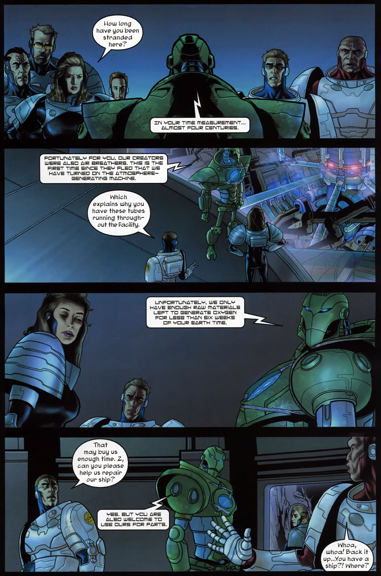 Read online Zero-G comic -  Issue #3 - 9