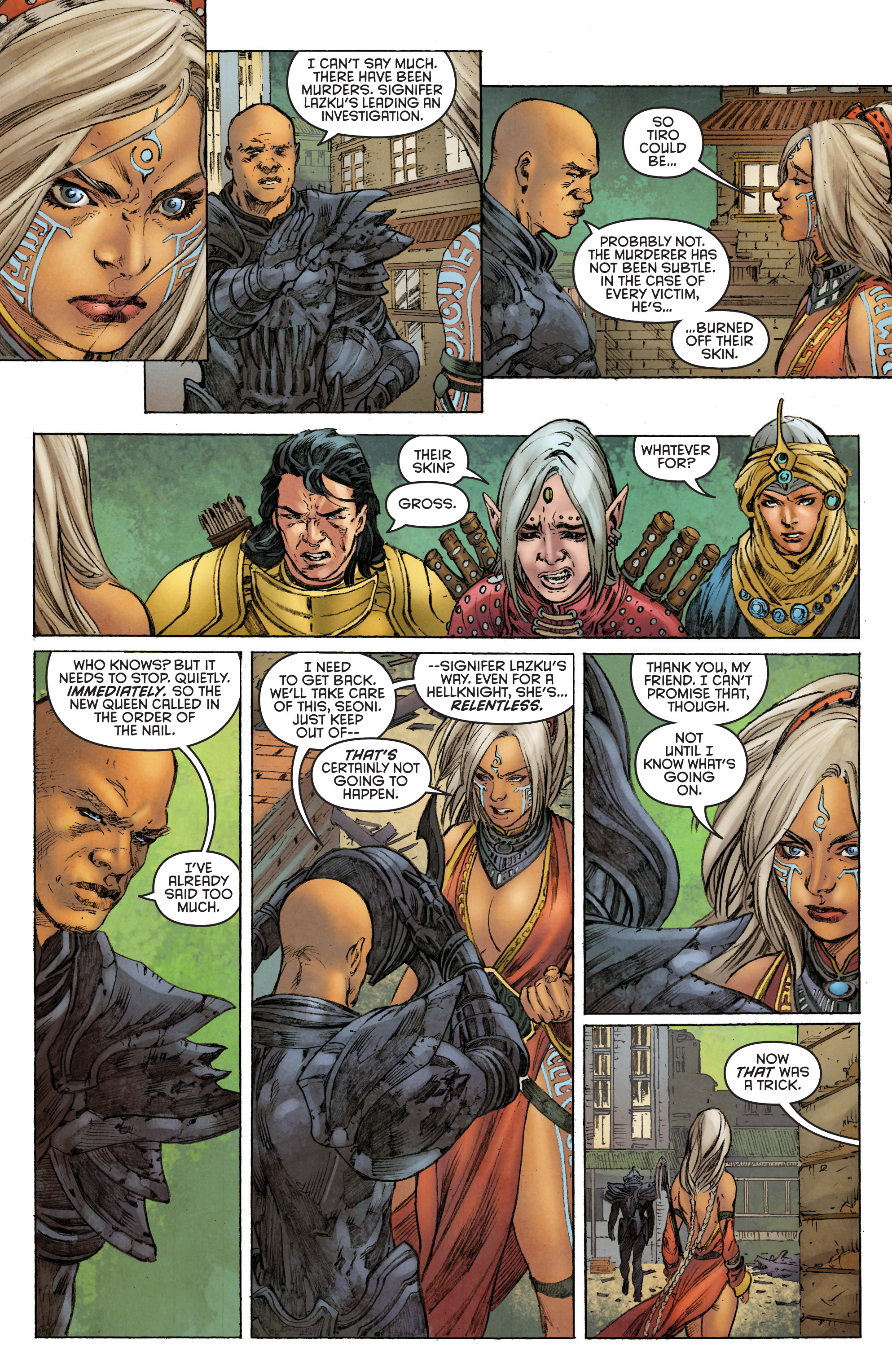 Read online Pathfinder: Runescars comic -  Issue #1 - 11