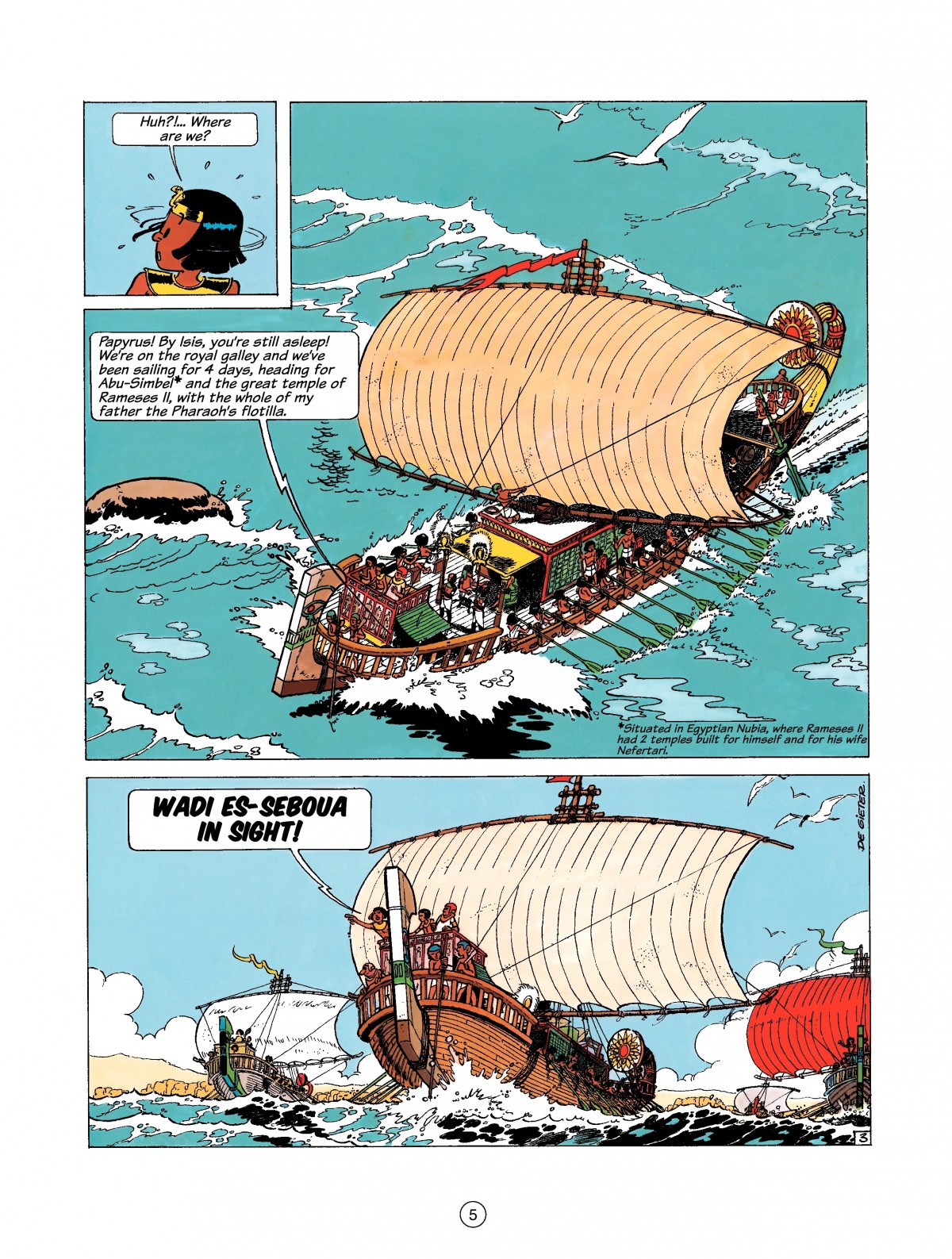 Read online Papyrus comic -  Issue #1 - 5