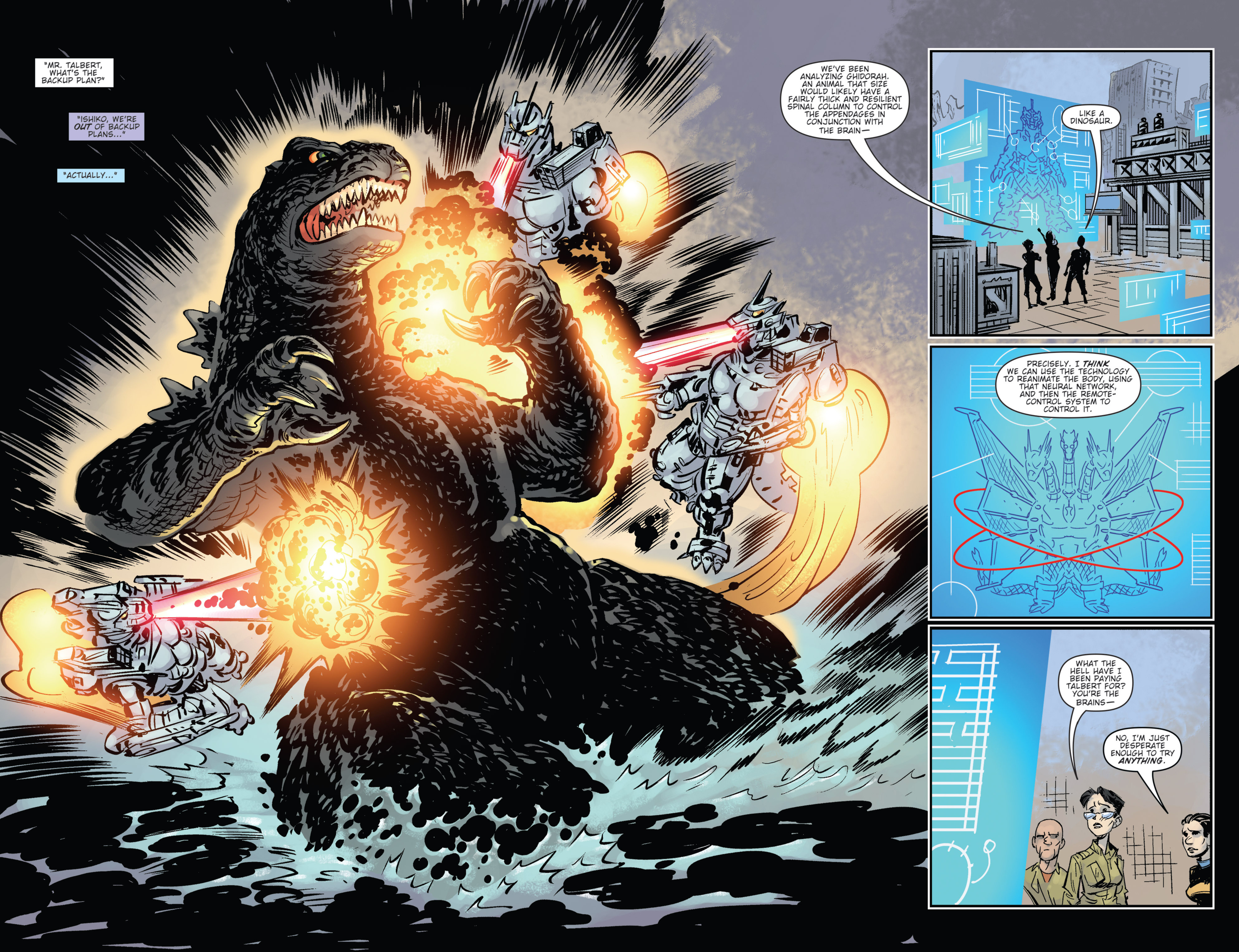 Read online Godzilla: Oblivion comic -  Issue #4 - 4