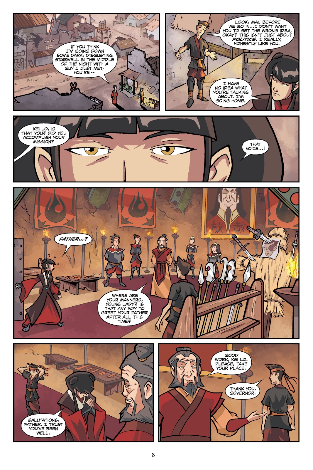 Nickelodeon Avatar: The Last Airbender - Team Avatar Tales issue TPB - Page 9
