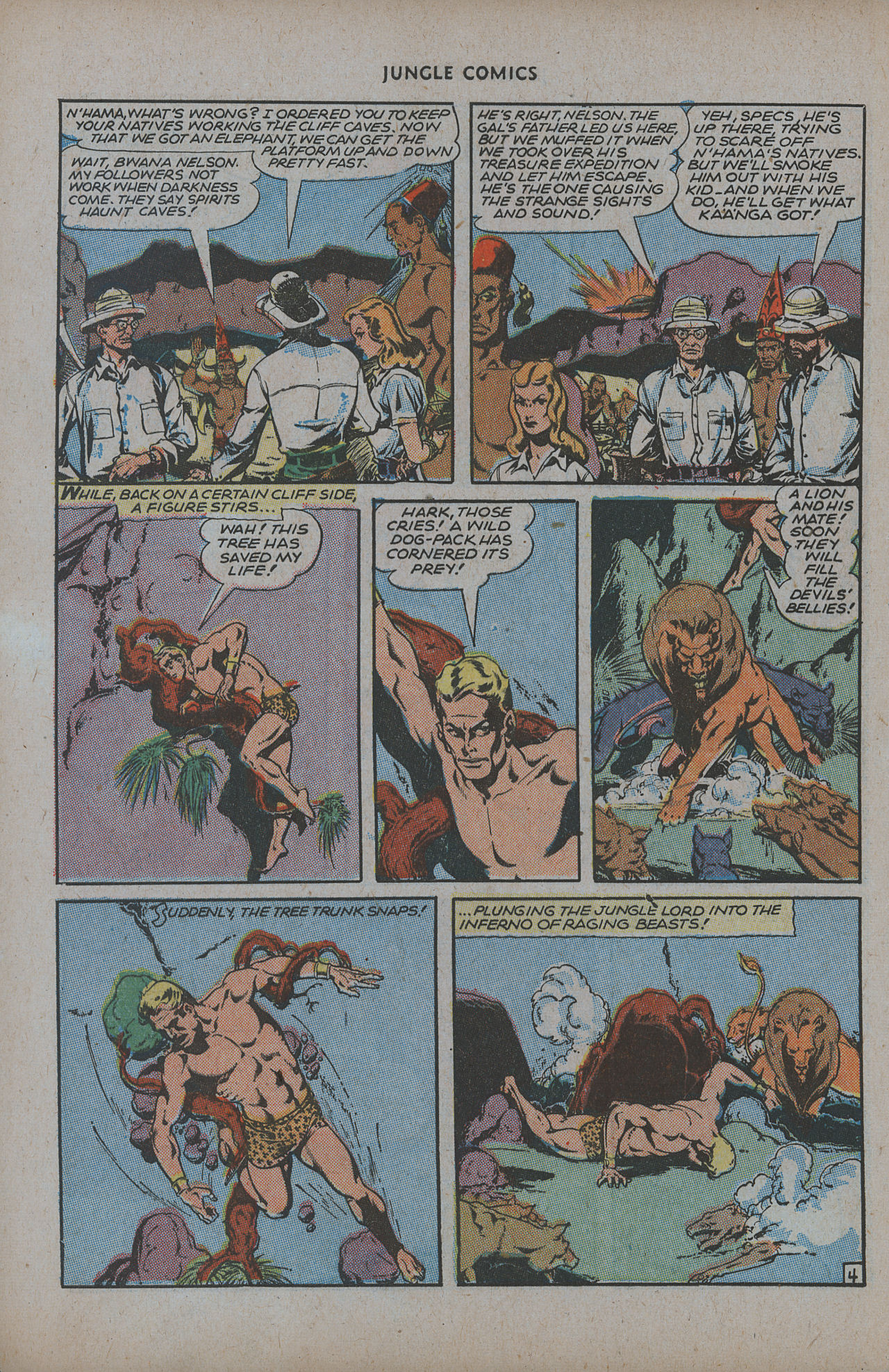 Read online Jungle Comics comic -  Issue #72 - 6
