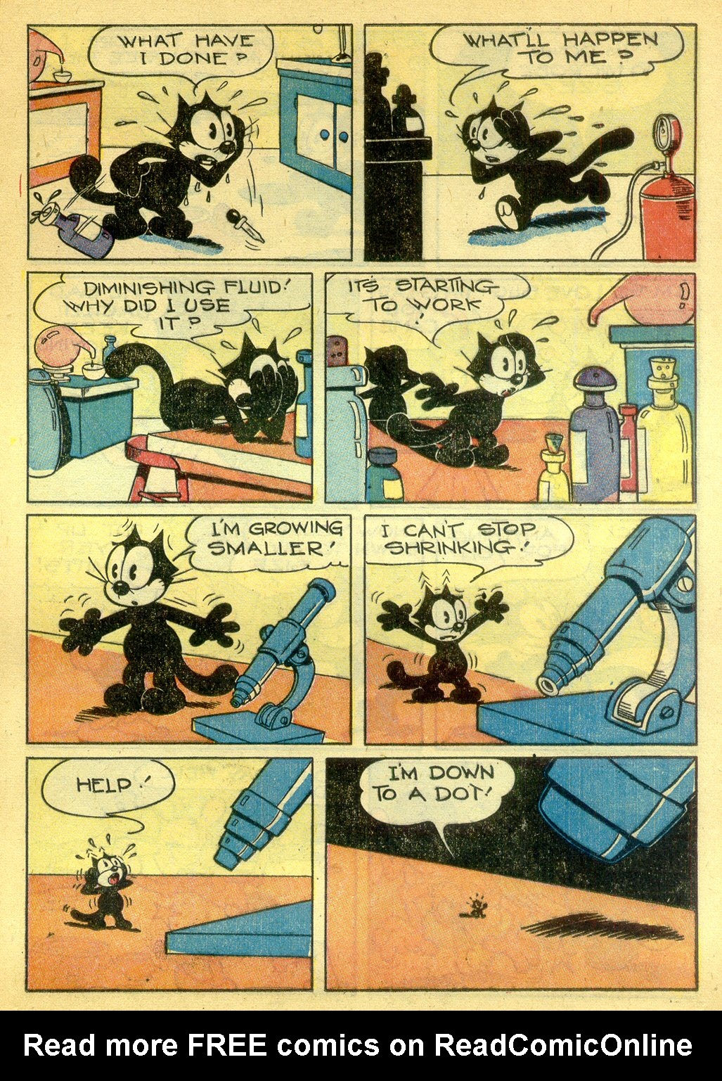 Read online Felix the Cat (1948) comic -  Issue #3 - 37