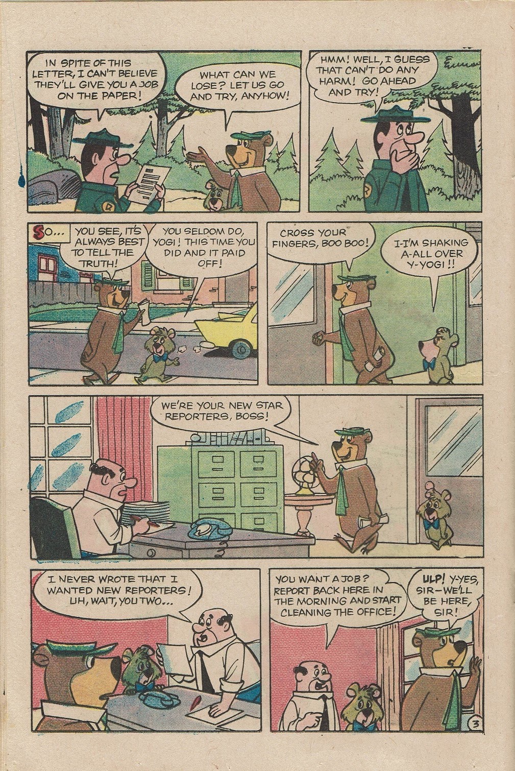 Read online Yogi Bear (1970) comic -  Issue #4 - 20
