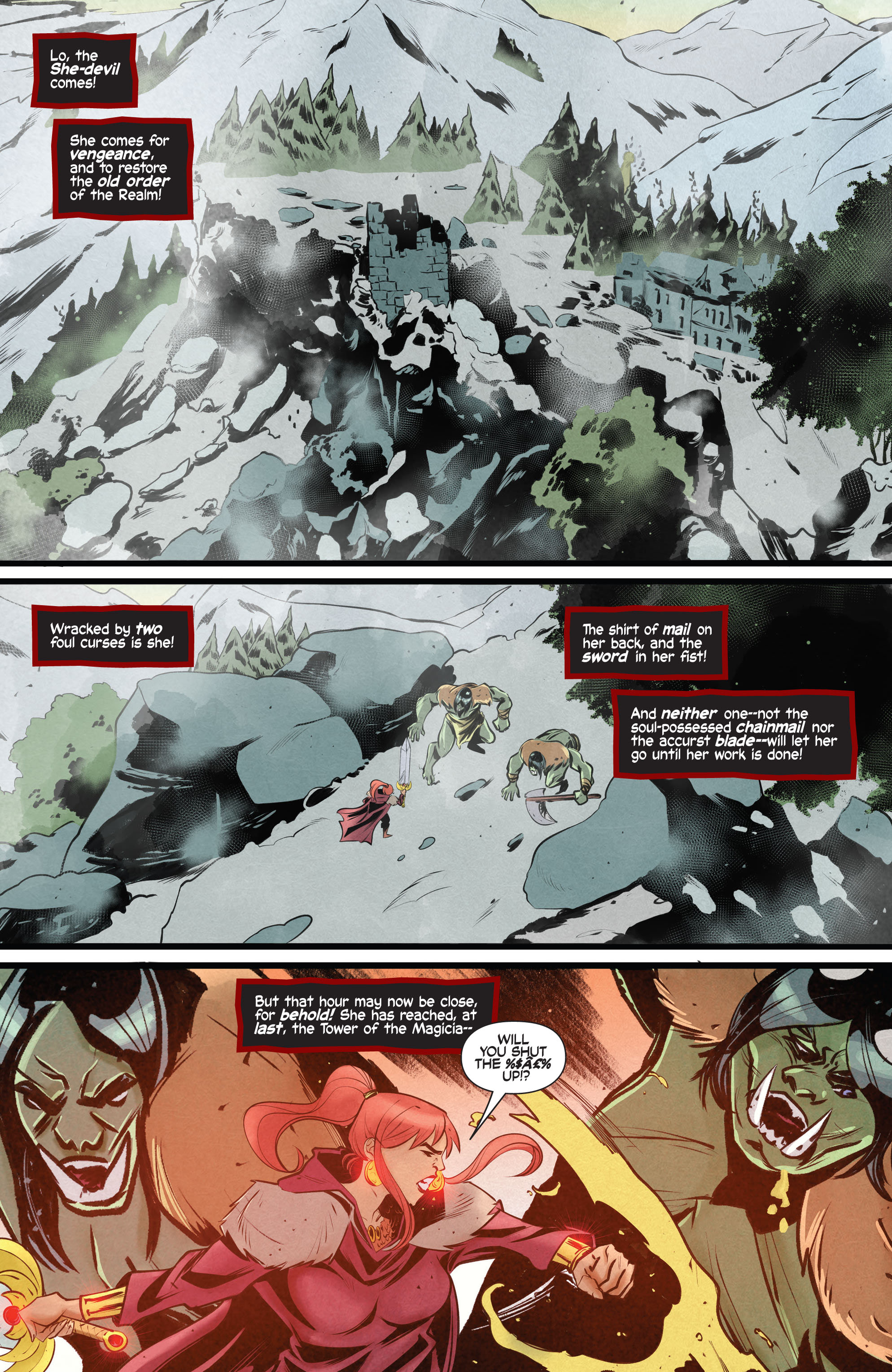 Read online Immortal Red Sonja comic -  Issue #3 - 7