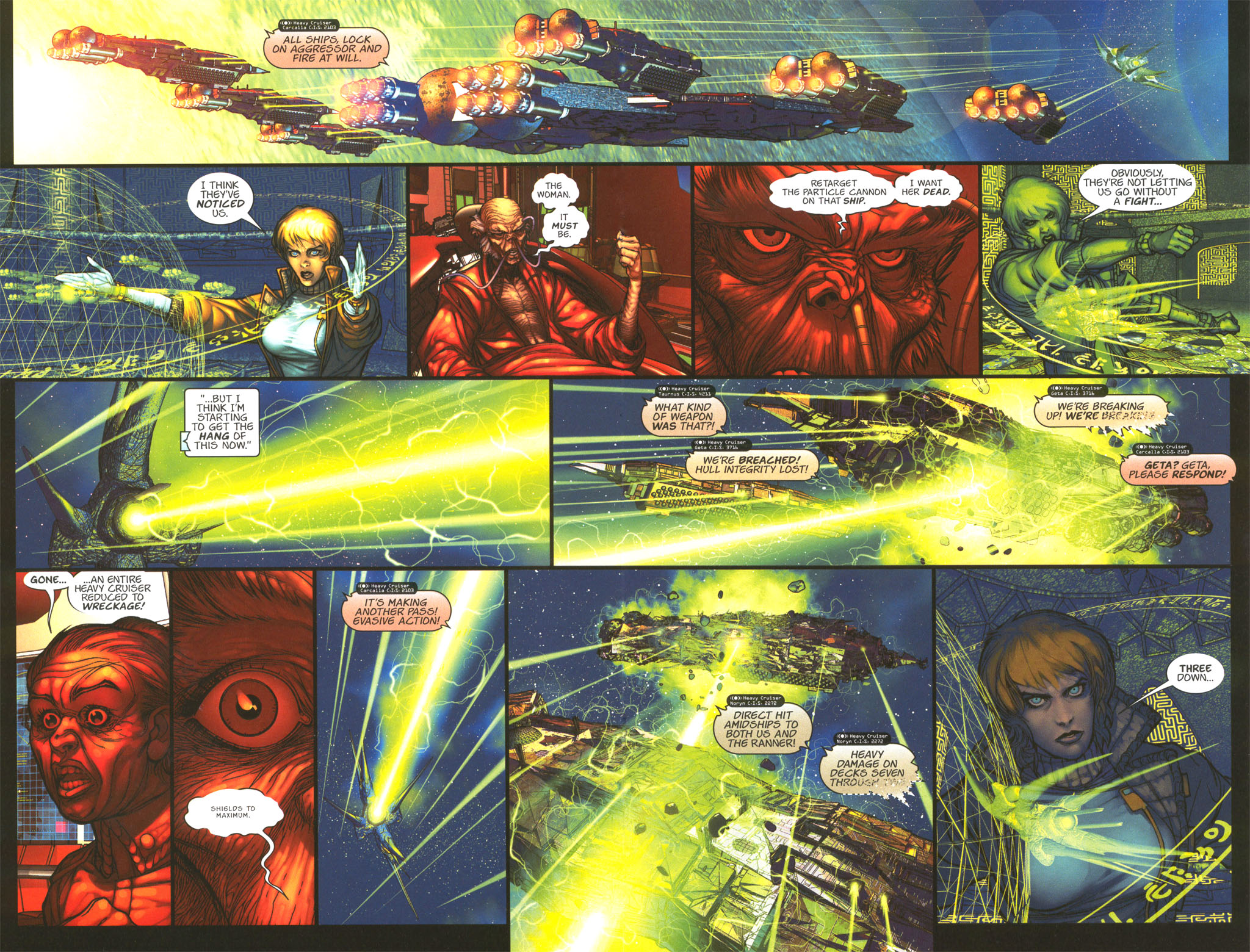 Read online Chimera comic -  Issue #4 - 21