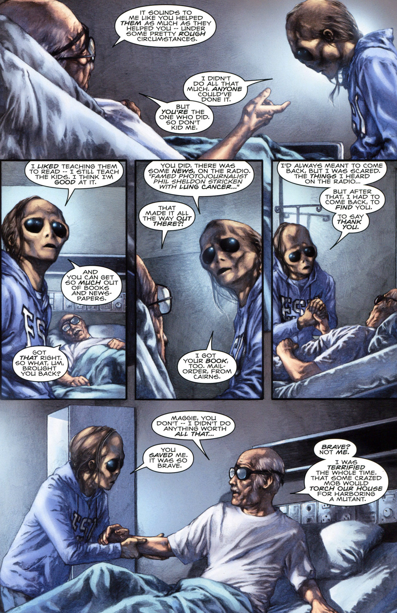Read online Marvels: Eye Of The Camera comic -  Issue #6 - 7