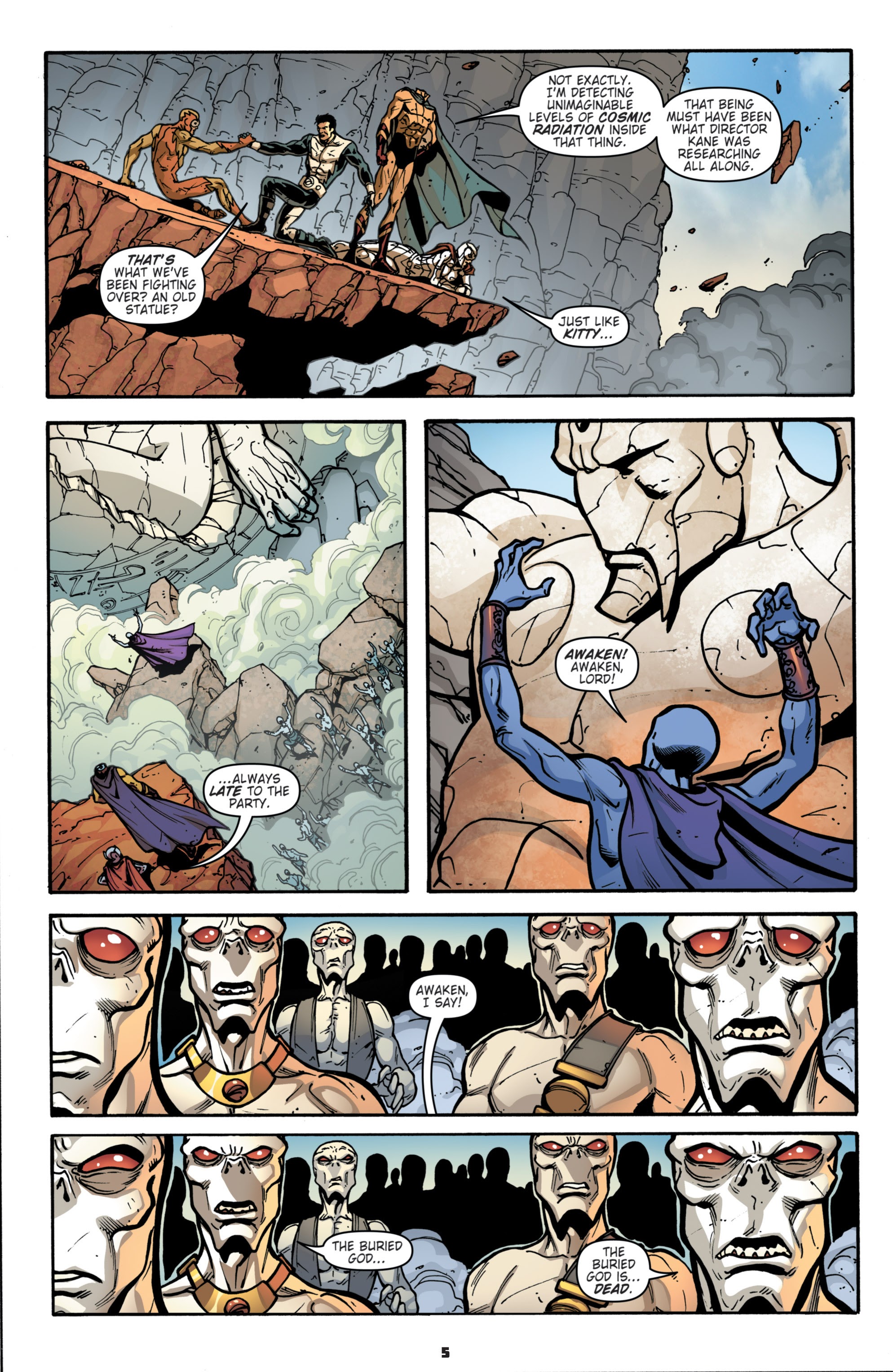 Read online T.H.U.N.D.E.R. Agents (2013) comic -  Issue #4 - 7