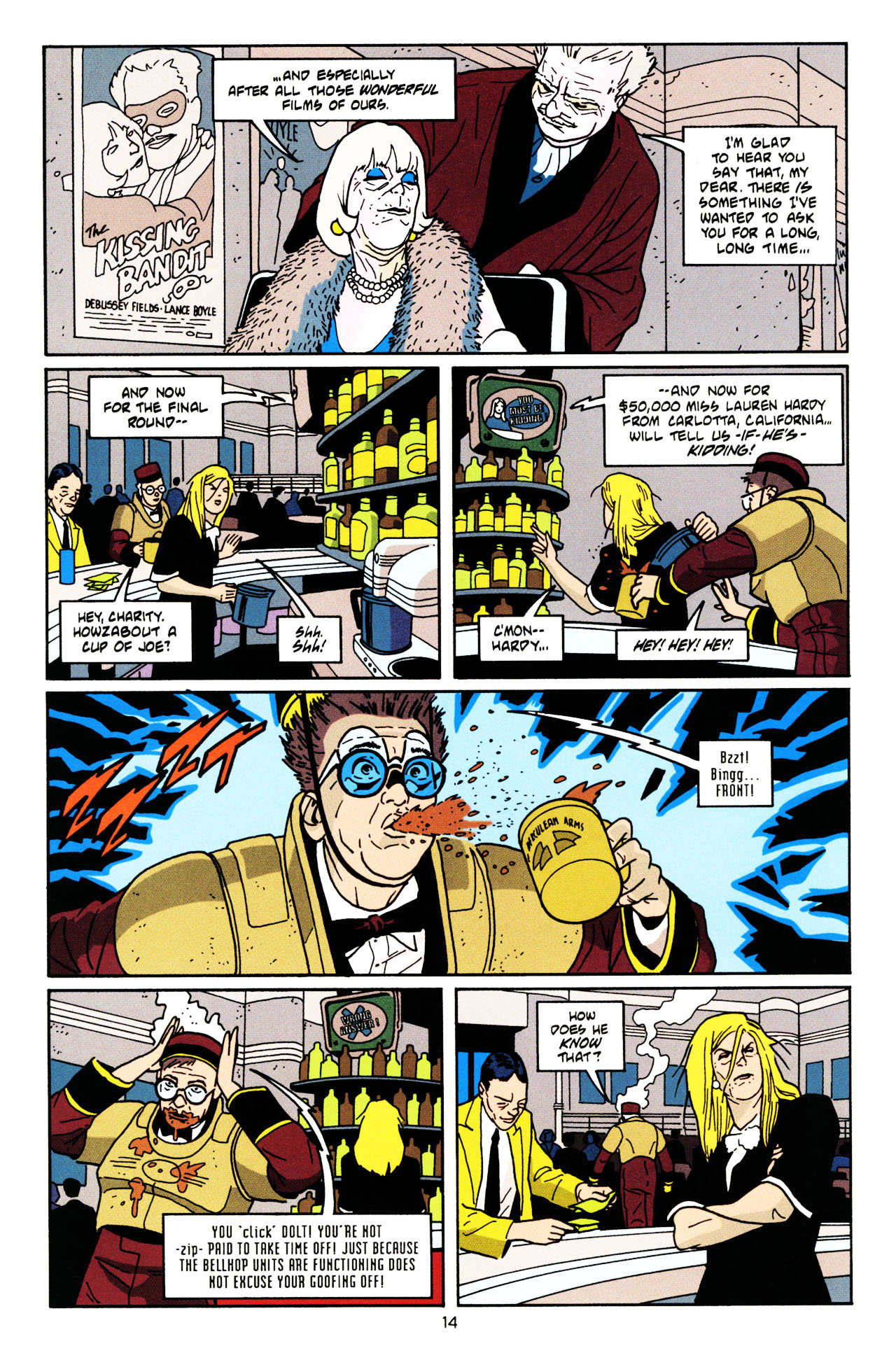 Read online Terminal City: Aerial Graffiti comic -  Issue #1 - 15