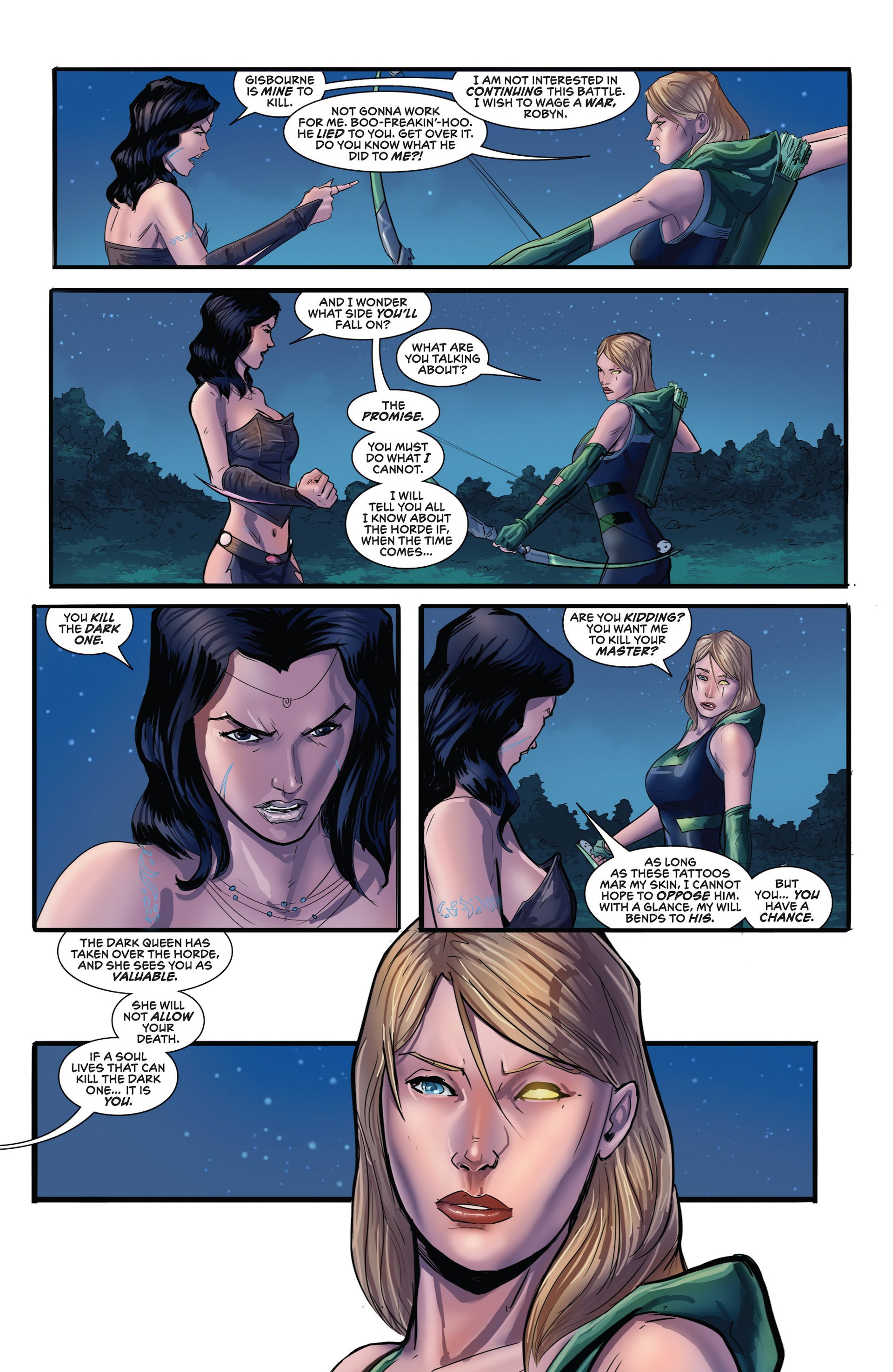 Read online Grimm Fairy Tales presents Robyn Hood: Age of Darkness comic -  Issue # Full - 34