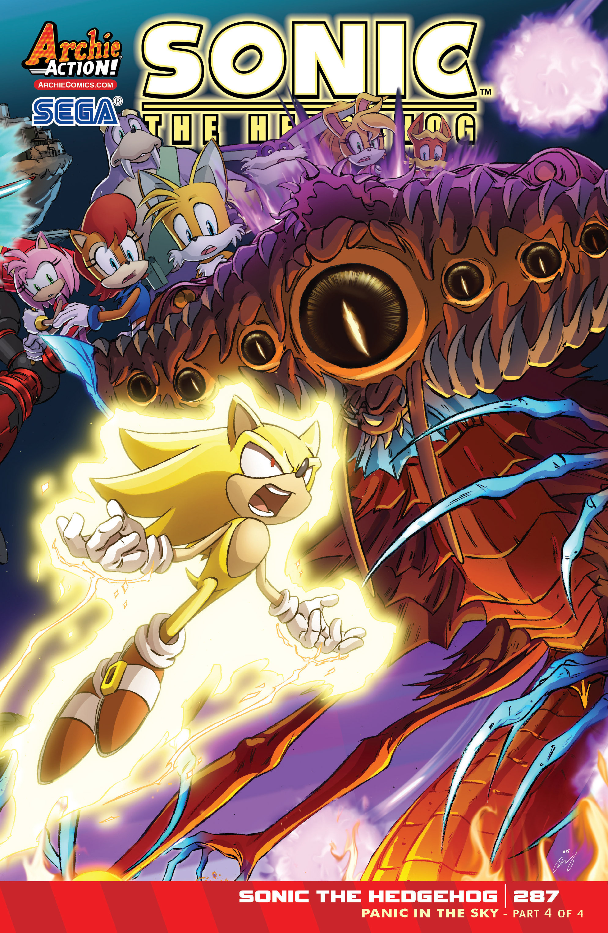 Read online Sonic The Hedgehog comic -  Issue #287 - 1