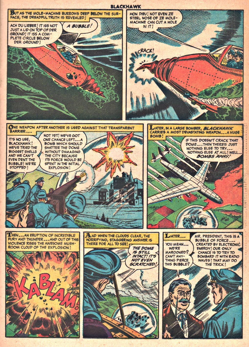 Read online Blackhawk (1957) comic -  Issue #90 - 21