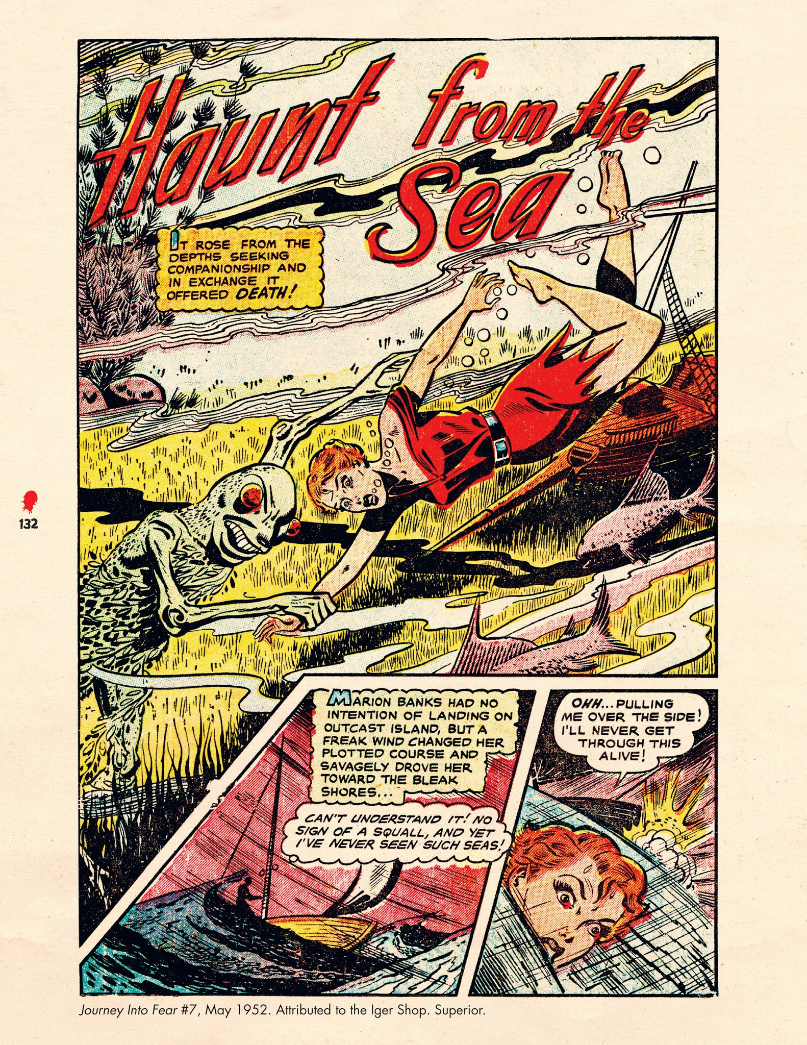 Read online Chilling Archives of Horror Comics comic -  Issue # TPB 5 - 132