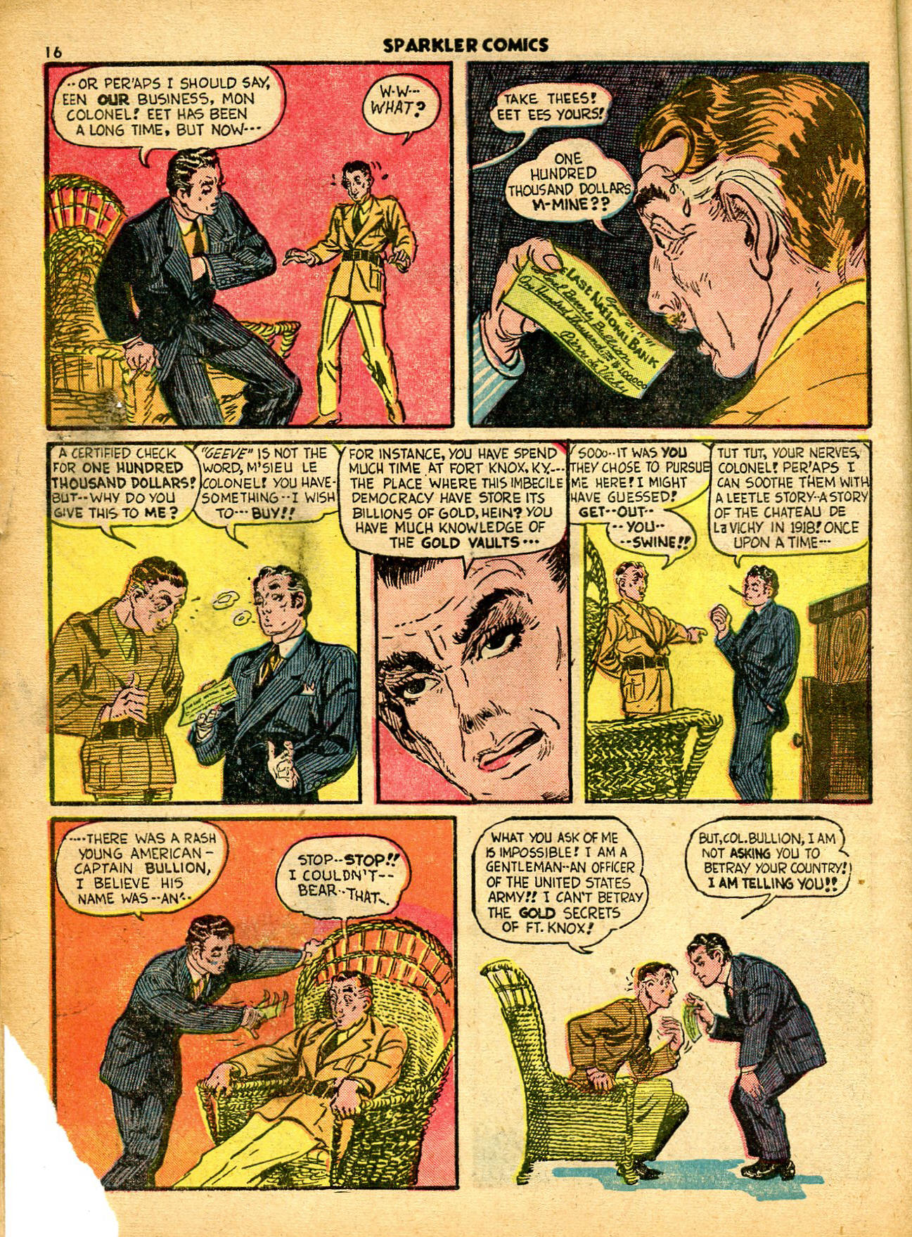 Read online Sparkler Comics comic -  Issue #18 - 18