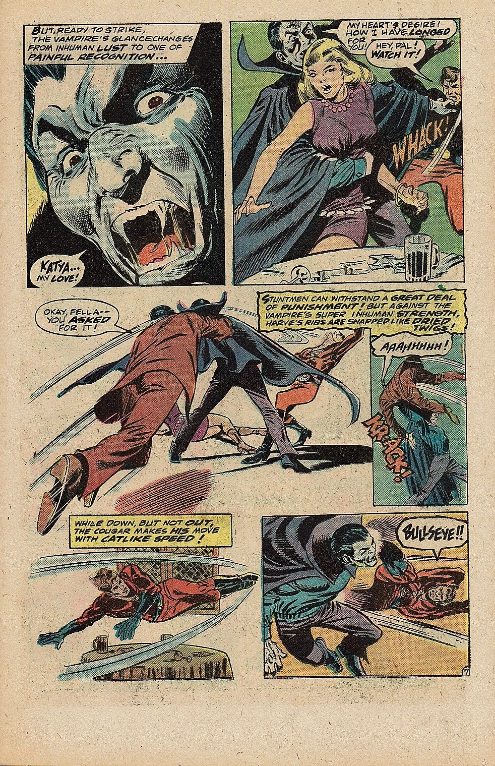 Read online The Cougar comic -  Issue #1 - 11