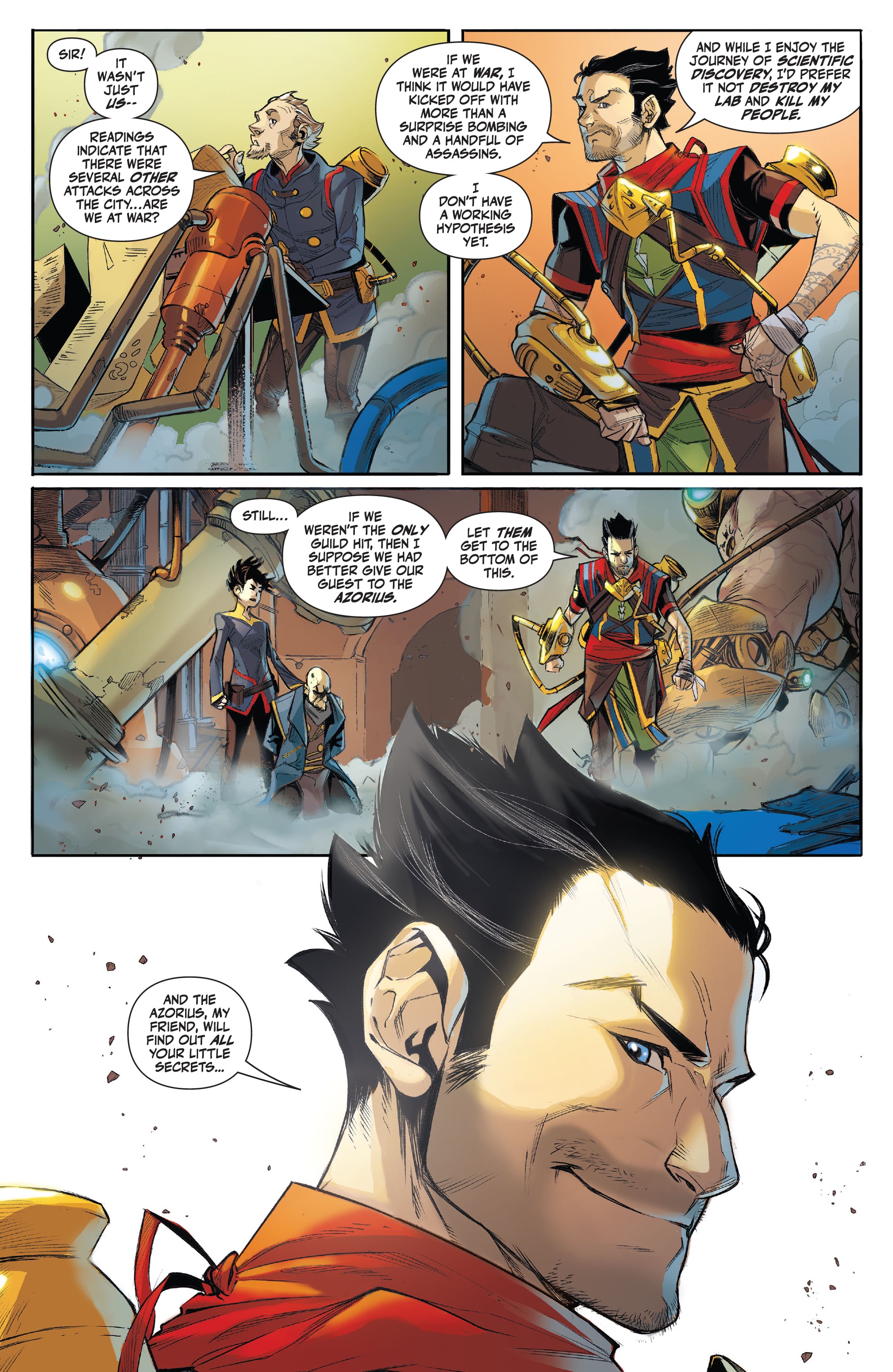 Read online Magic the Gathering (2021) comic -  Issue #1 - 17