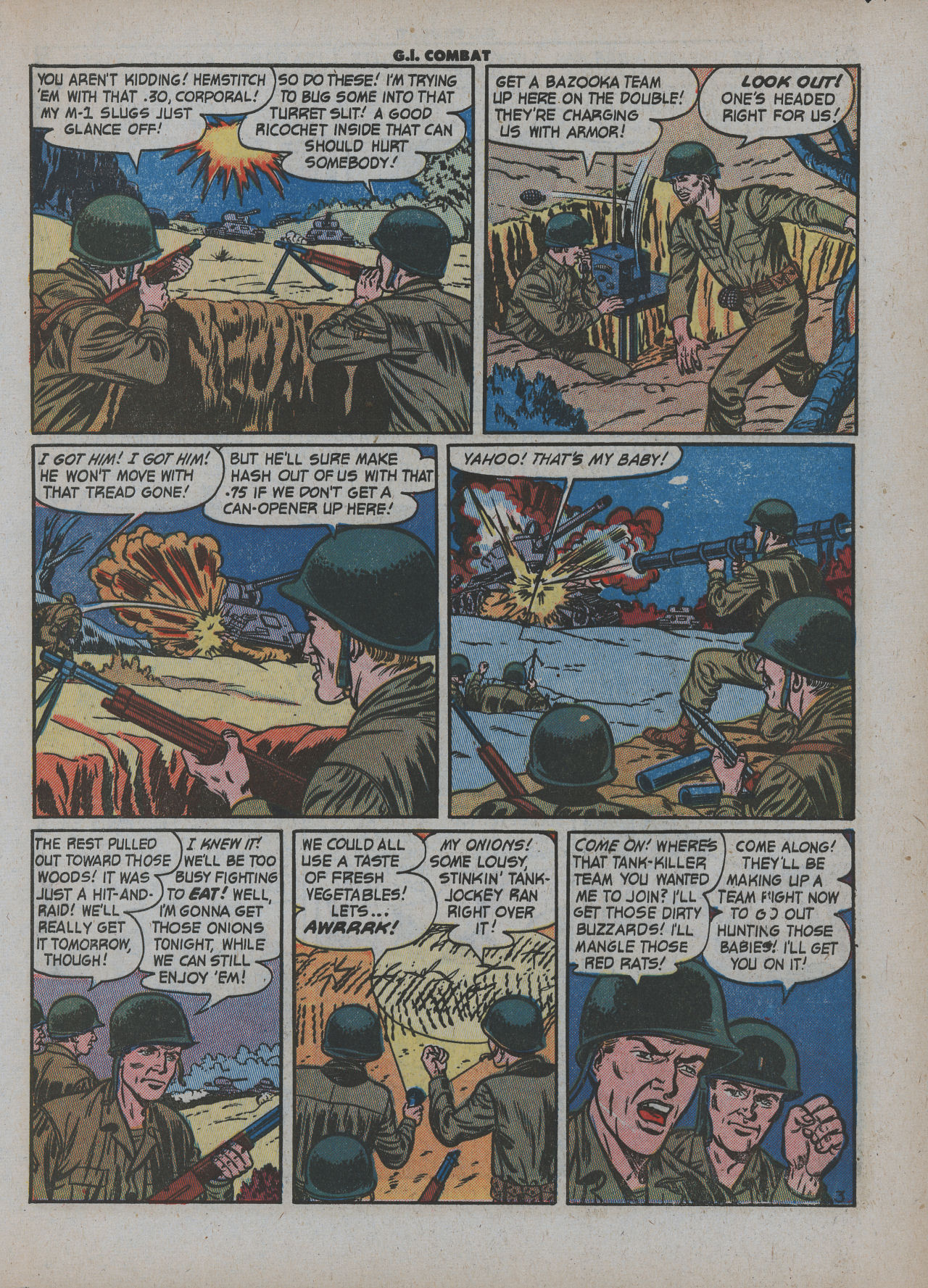 Read online G.I. Combat (1952) comic -  Issue #7 - 30