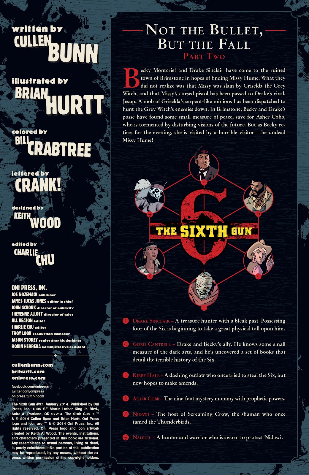 The Sixth Gun issue 37 - Page 2
