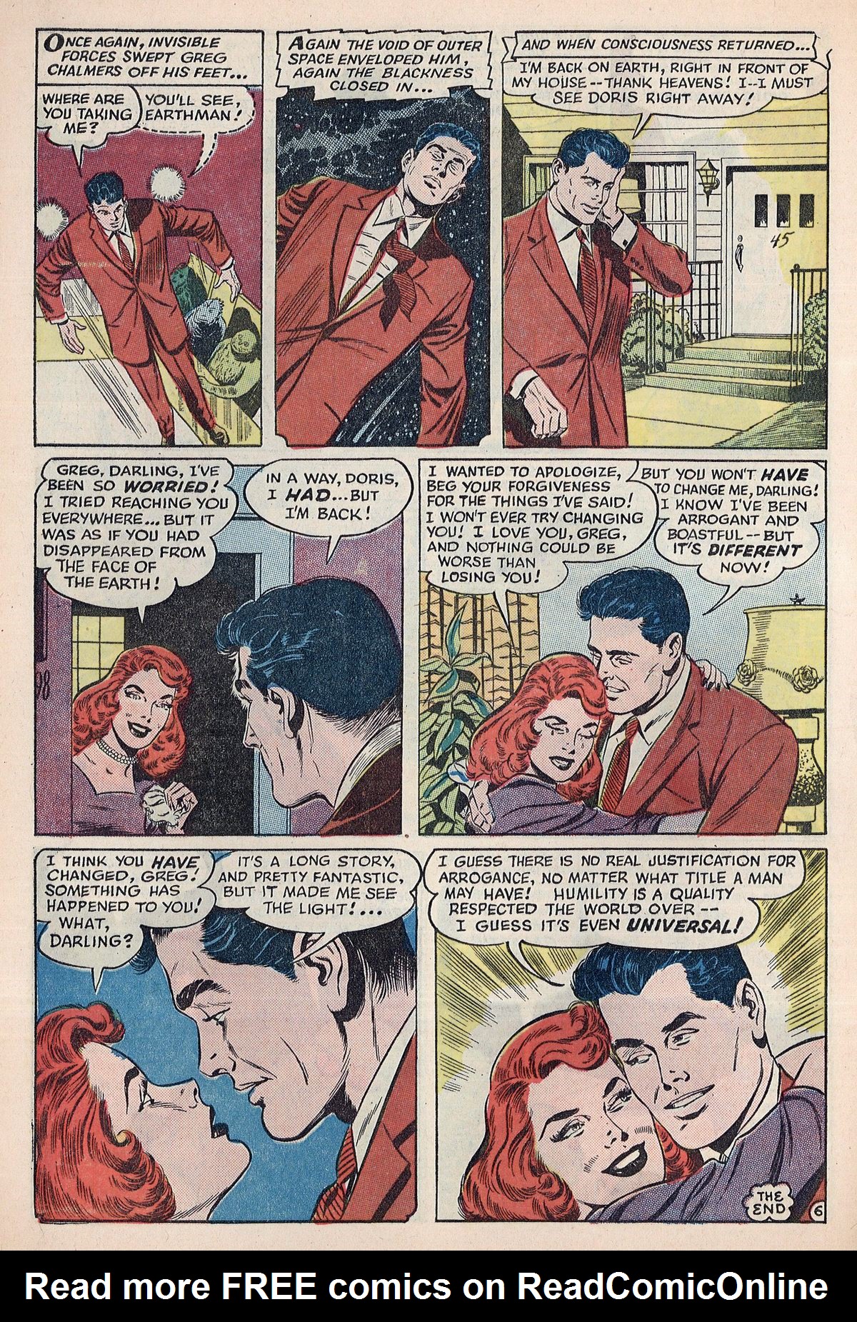 Read online Adventures Into The Unknown comic -  Issue #111 - 26