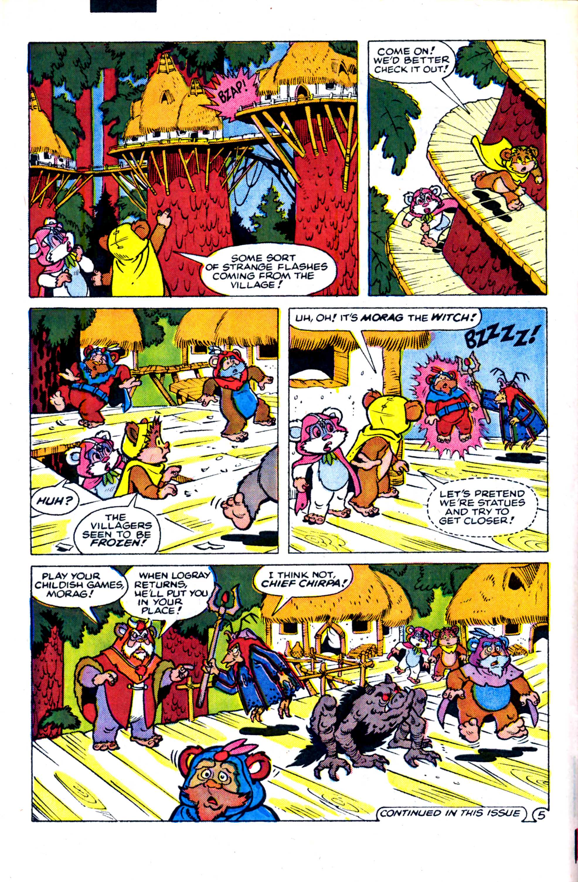 Read online Ewoks (1987) comic -  Issue #12 - 6