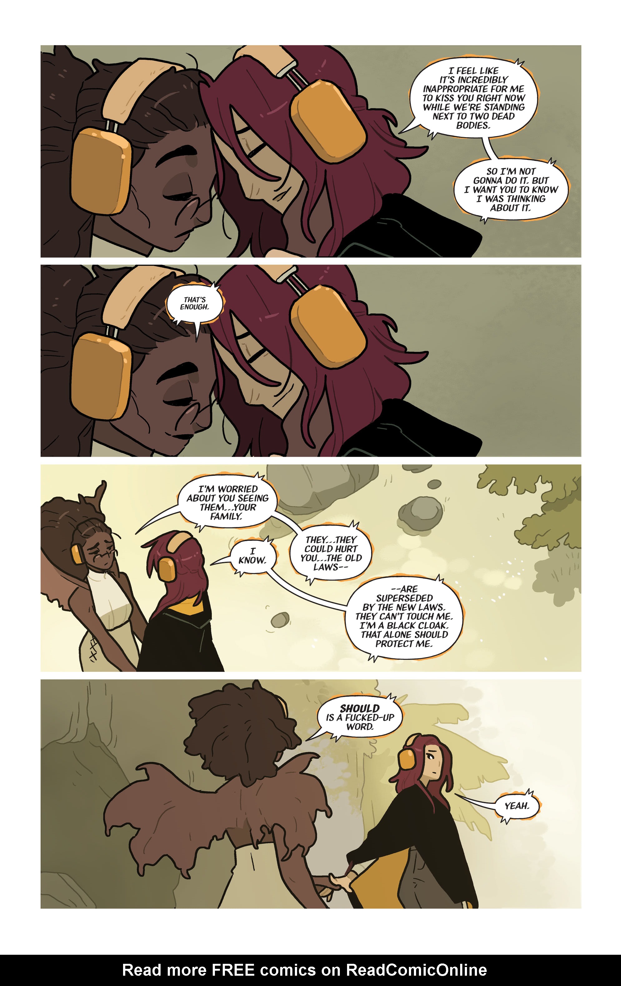 Read online Black Cloak comic -  Issue #1 - 23