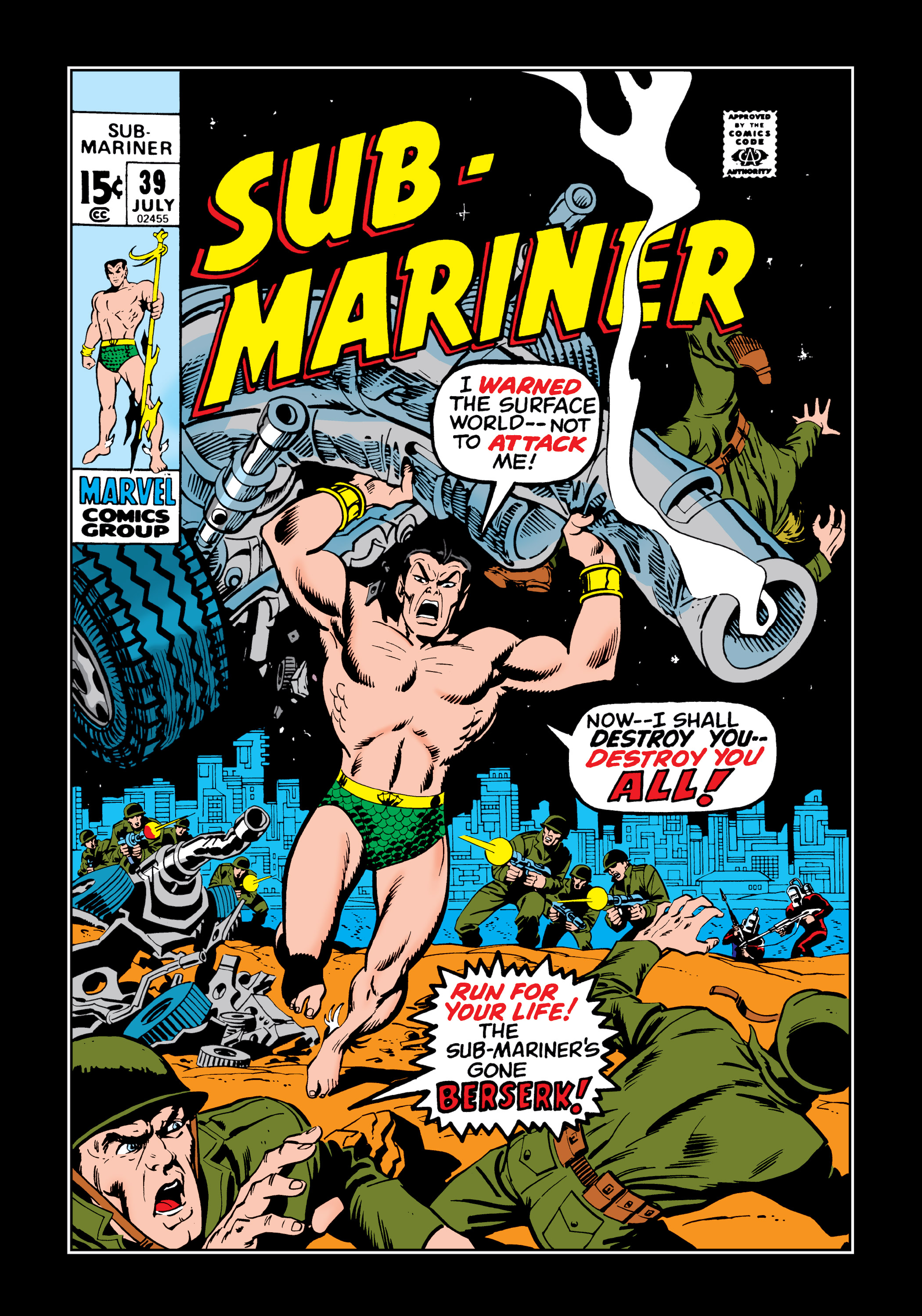Read online Marvel Masterworks: The Sub-Mariner comic -  Issue # TPB 6 (Part 1) - 11