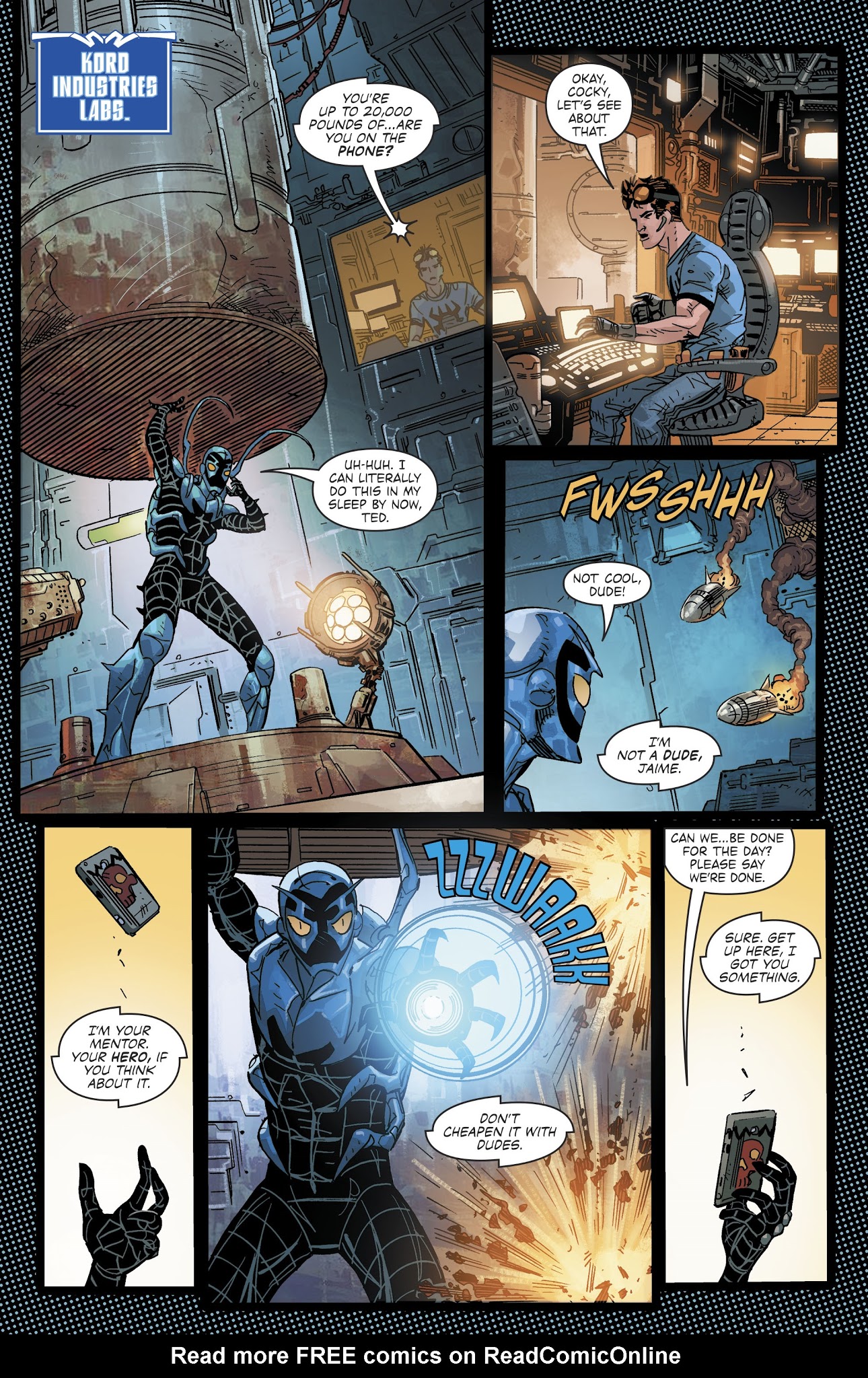 Read online Blue Beetle (2016) comic -  Issue #14 - 9